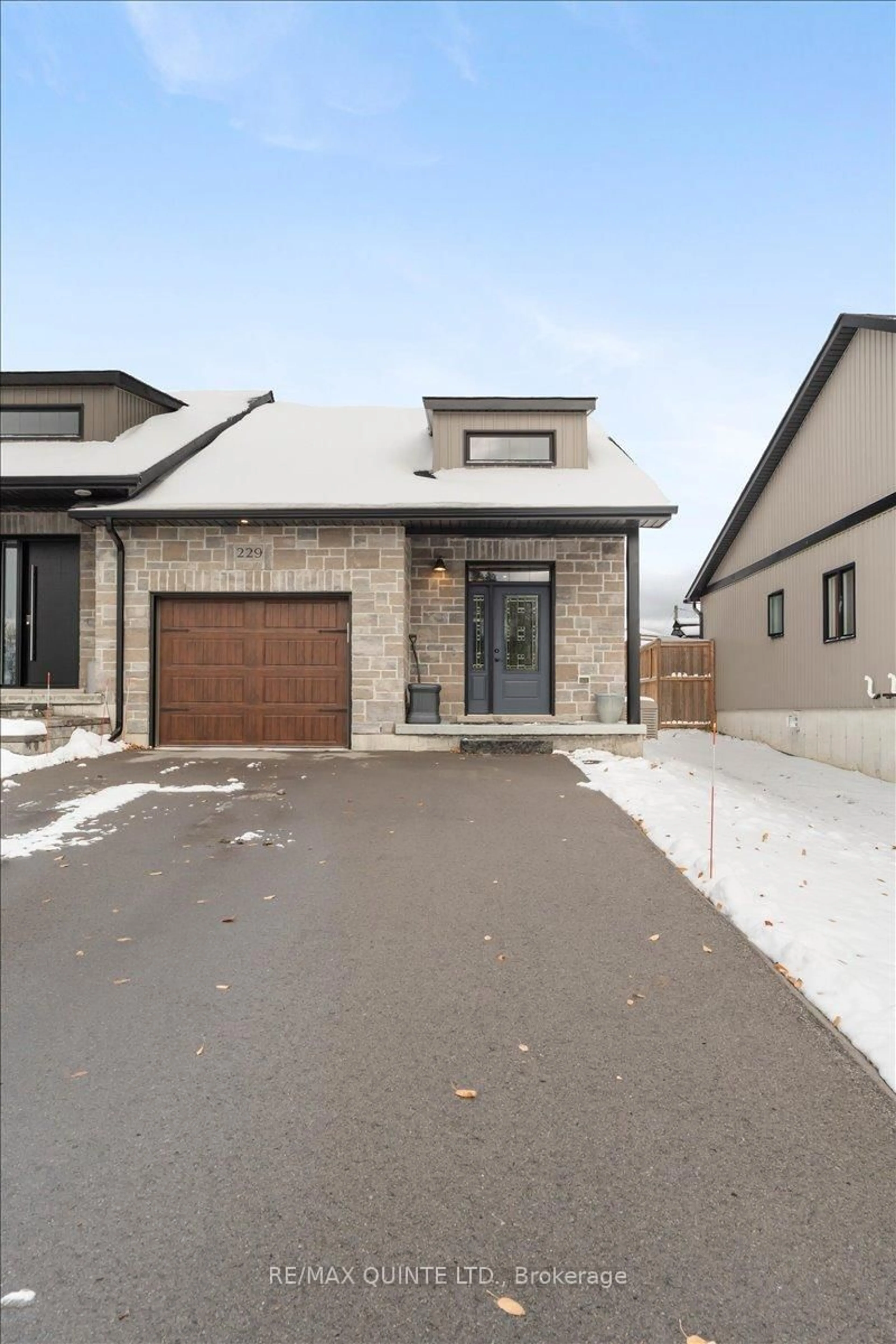 Home with brick exterior material, street for 229 Baker St, Stirling Ontario K0K 3E0