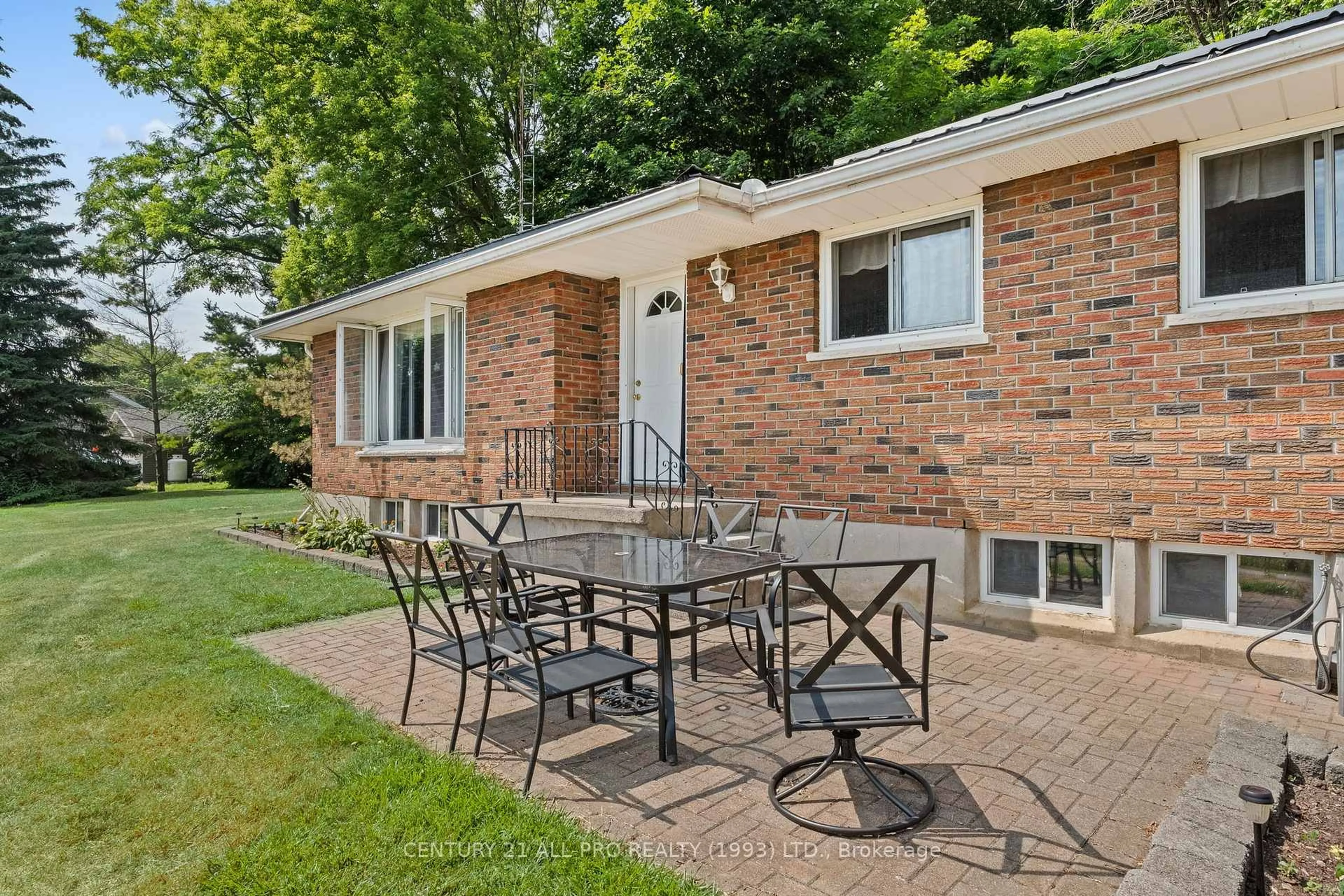 Patio, street for 120 Massey Rd, Alnwick/Haldimand Ontario K9A 4J8