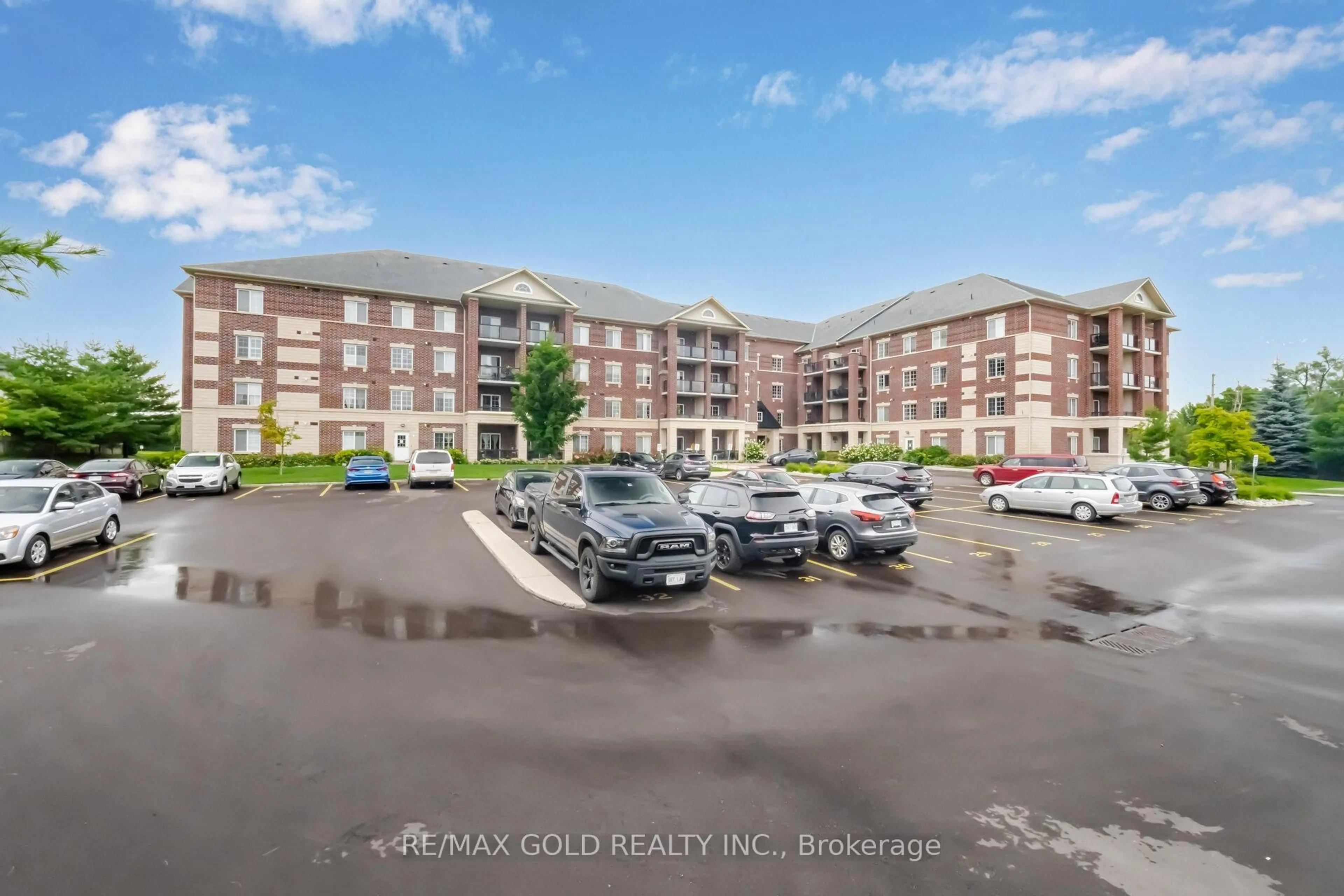 A pic from outside/outdoor area/front of a property/back of a property/a pic from drone, unknown for 308 Watson Pkwy #306, Guelph Ontario N1E 7J2