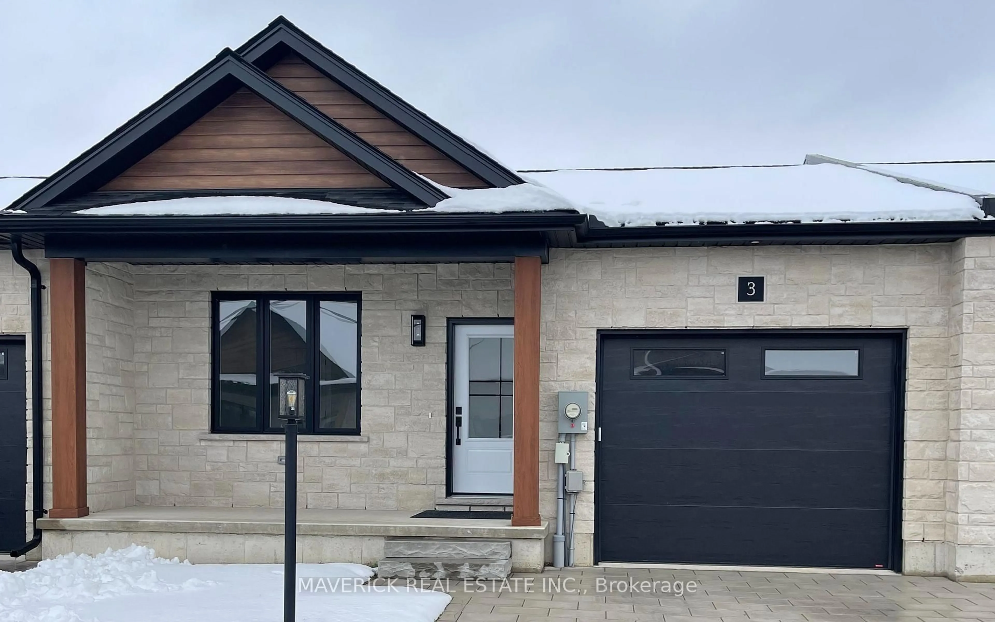 Home with brick exterior material, street for 183 Brock St #3, Zorra Ontario N0M 2M0