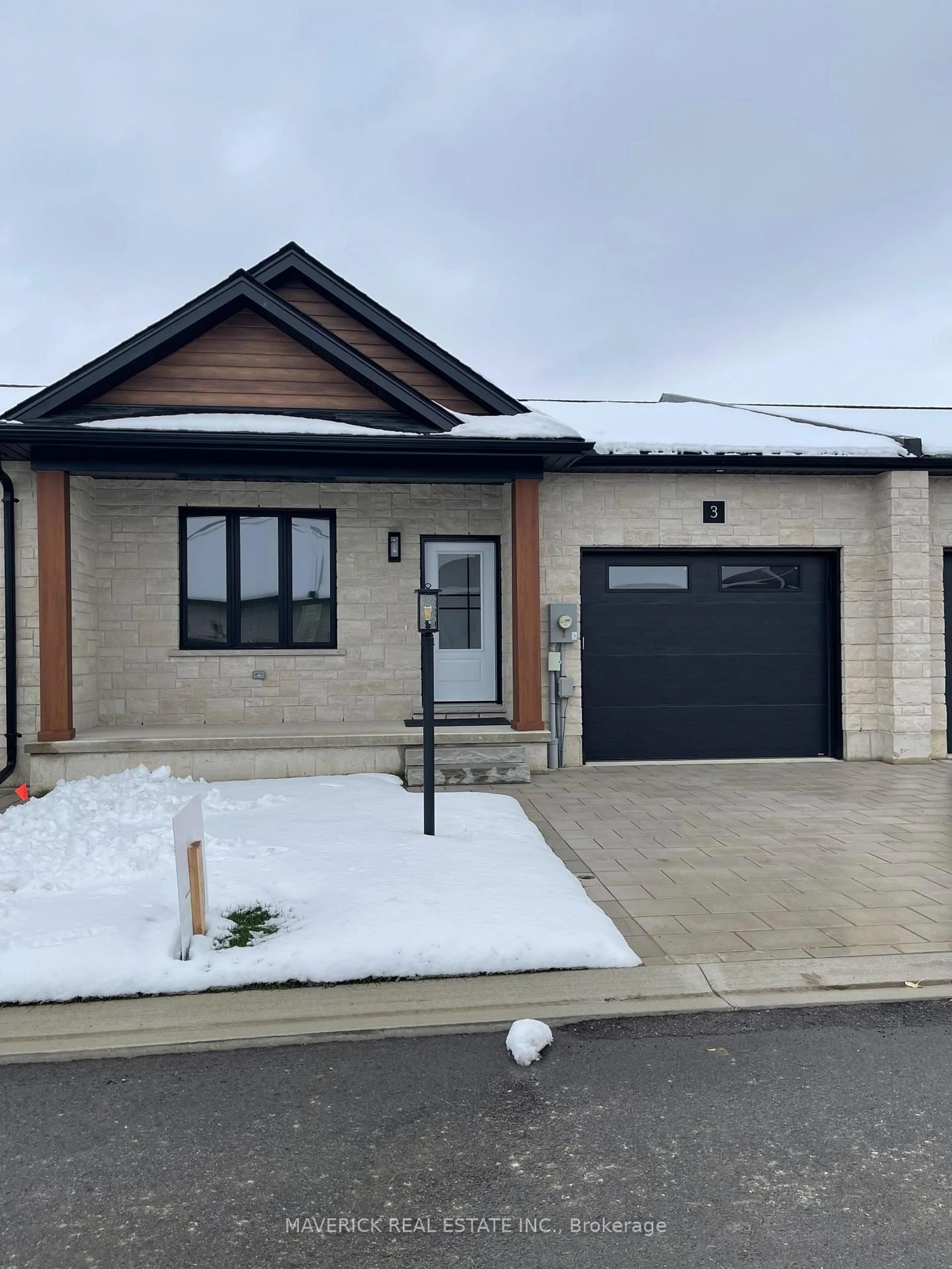Home with brick exterior material, street for 183 Brock St #3, Zorra Ontario N0M 2M0