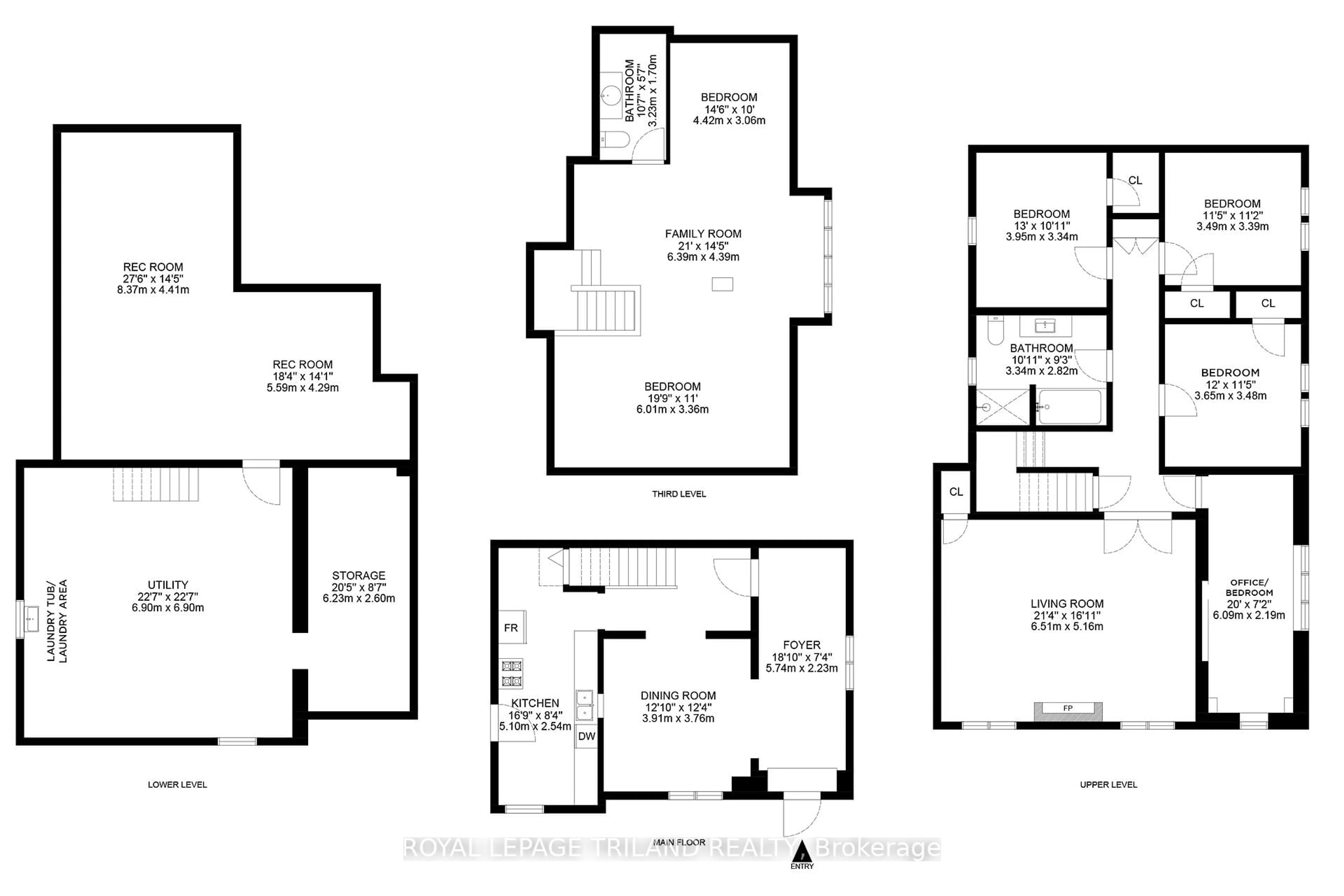 Floor plan for 11 Goshen St, Bluewater Ontario N0M 2T0