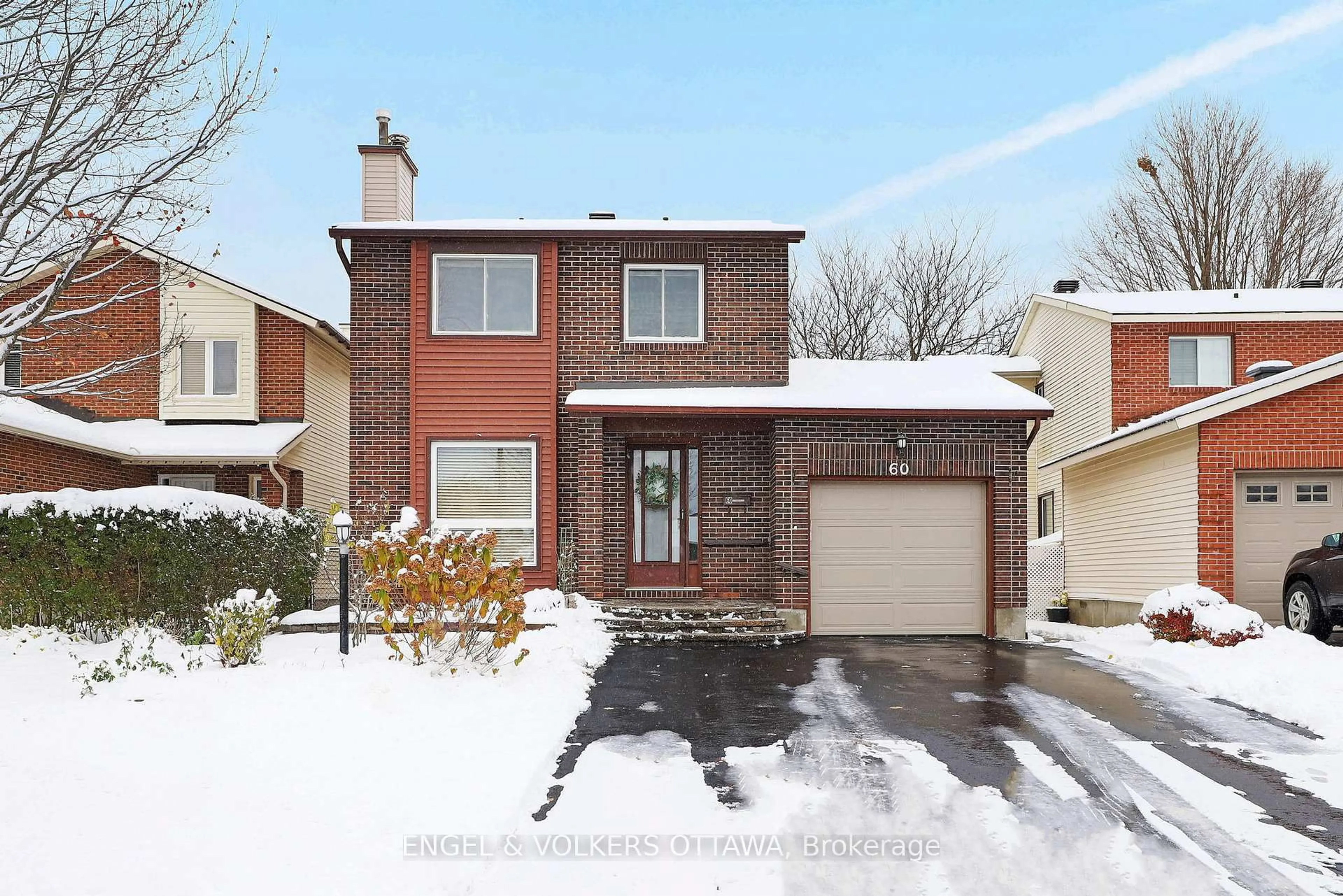 Home with brick exterior material, street for 60 Homestead St, Nepean Ontario K2E 7N6