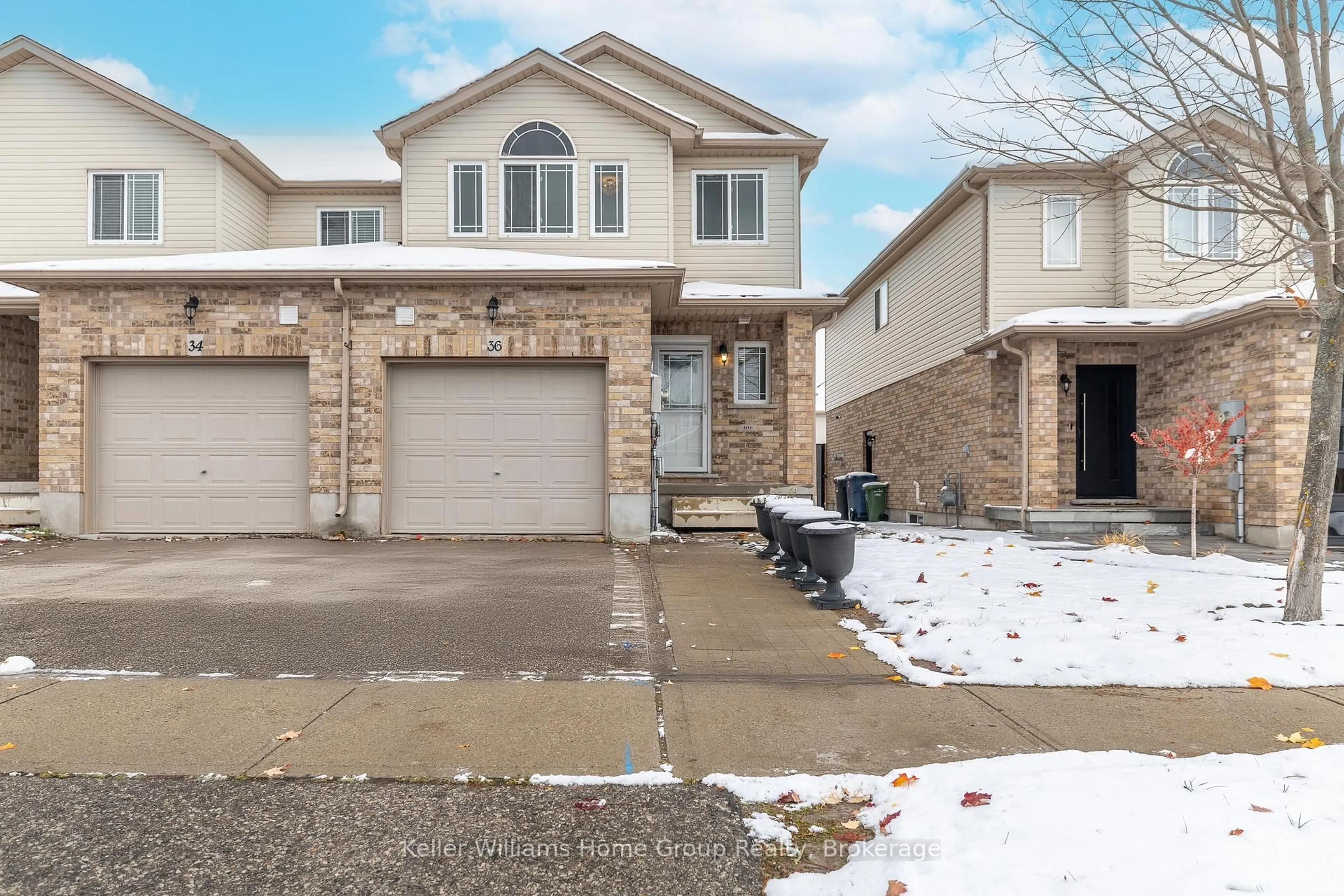 Home with brick exterior material, street for 36 CLOUGH CRES, Guelph Ontario N1L 0G1