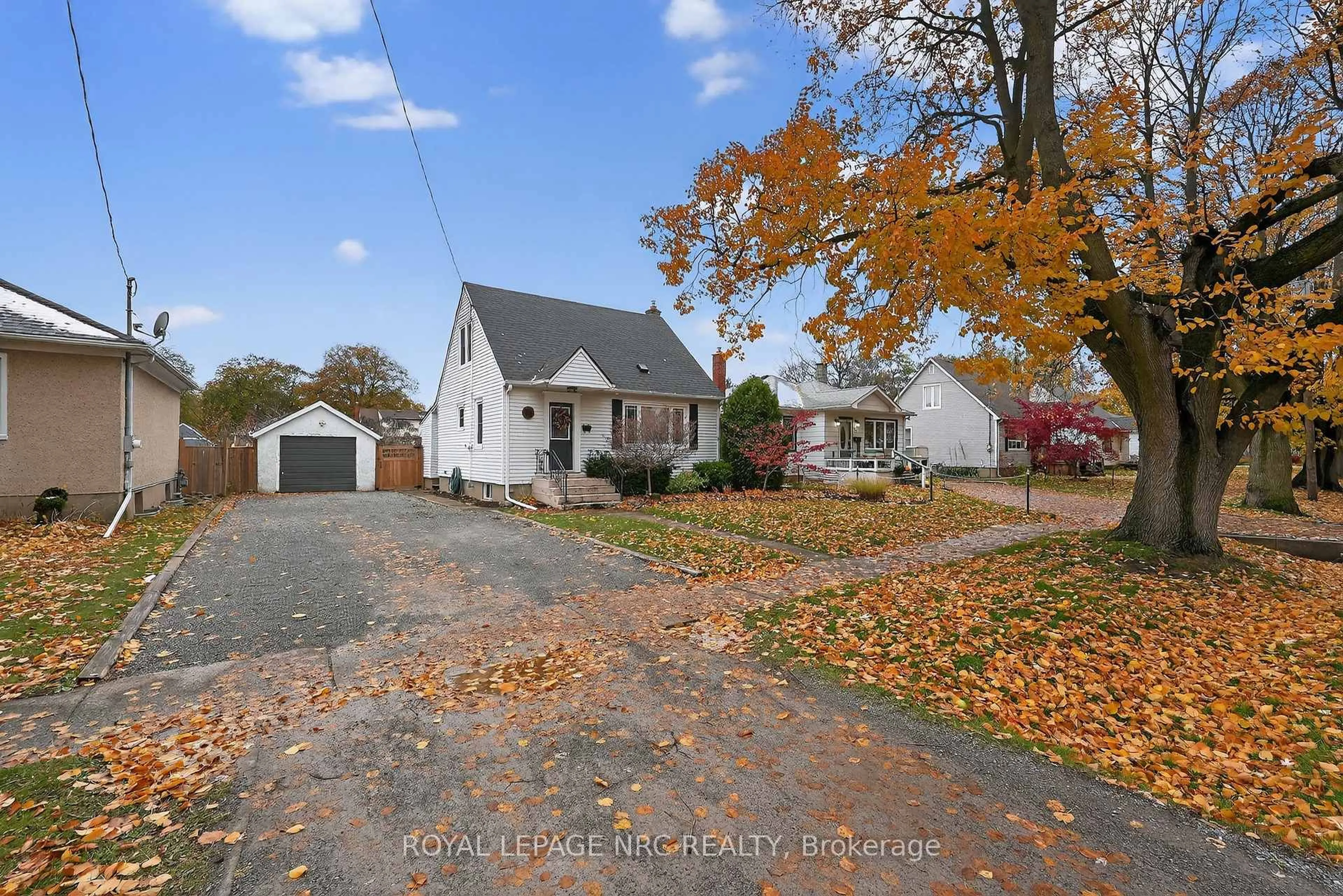 A pic from outside/outdoor area/front of a property/back of a property/a pic from drone, street for 25 Else St, St. Catharines Ontario L2N 2B9
