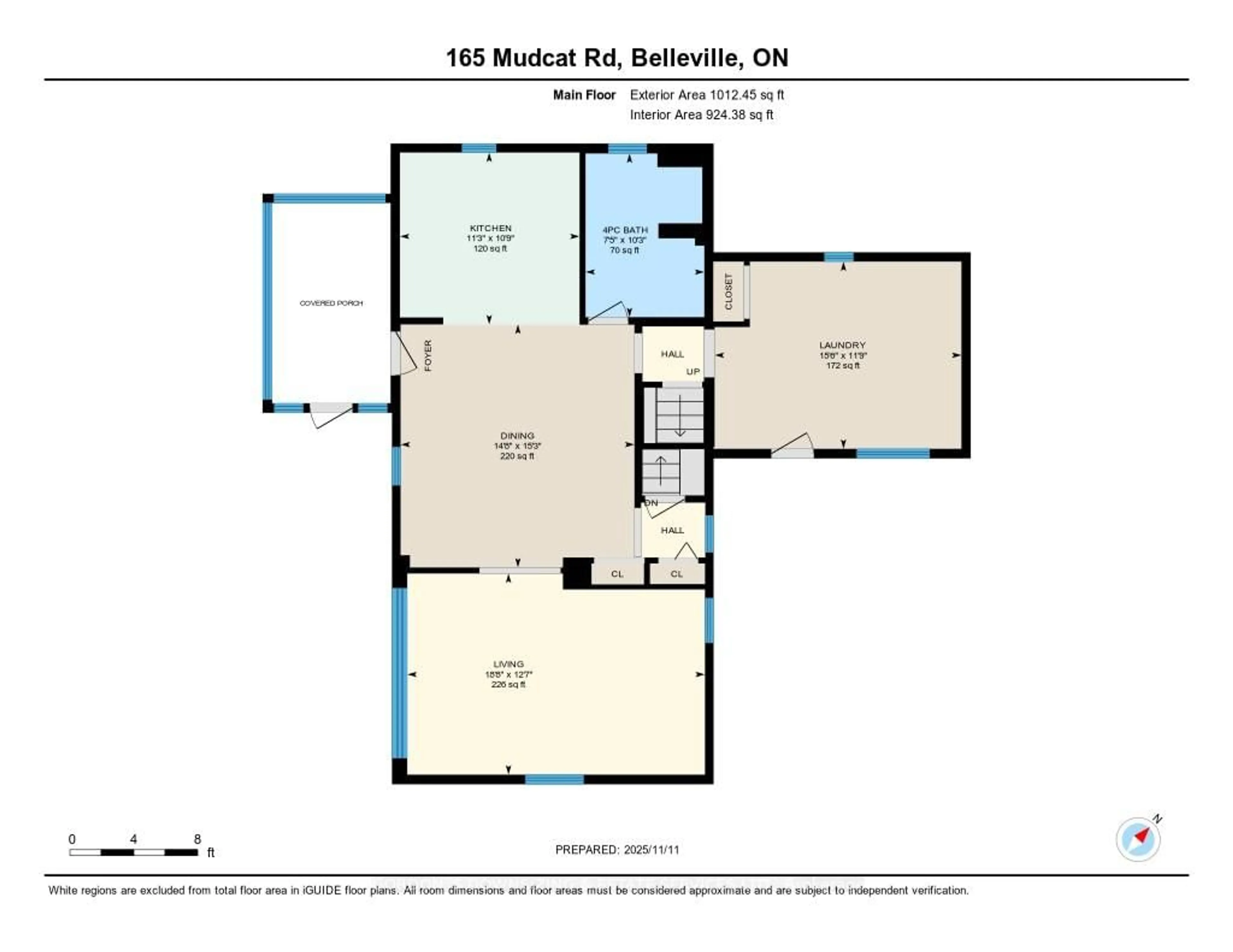 Floor plan for 165 Mudcat Rd, Quinte West Ontario K0K 2B0
