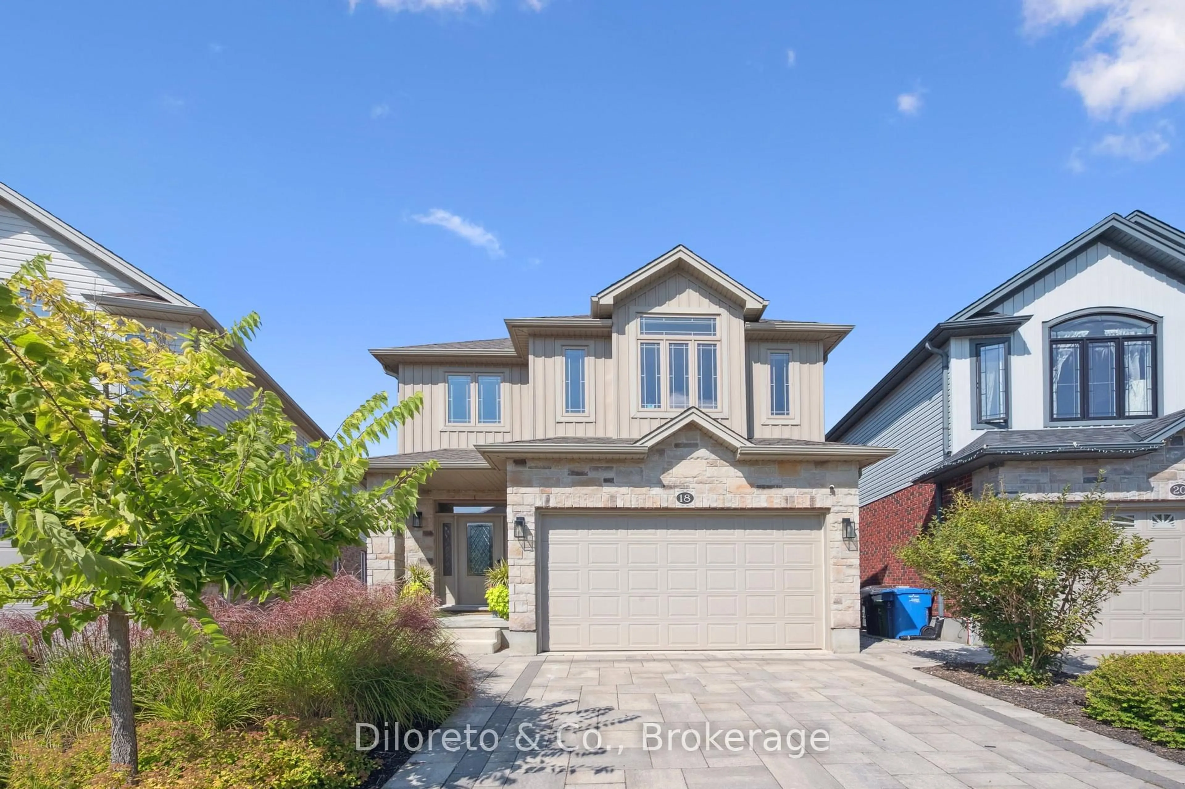 Home with brick exterior material, street for 18 McIntyre Crt, Guelph Ontario N1L 0N1