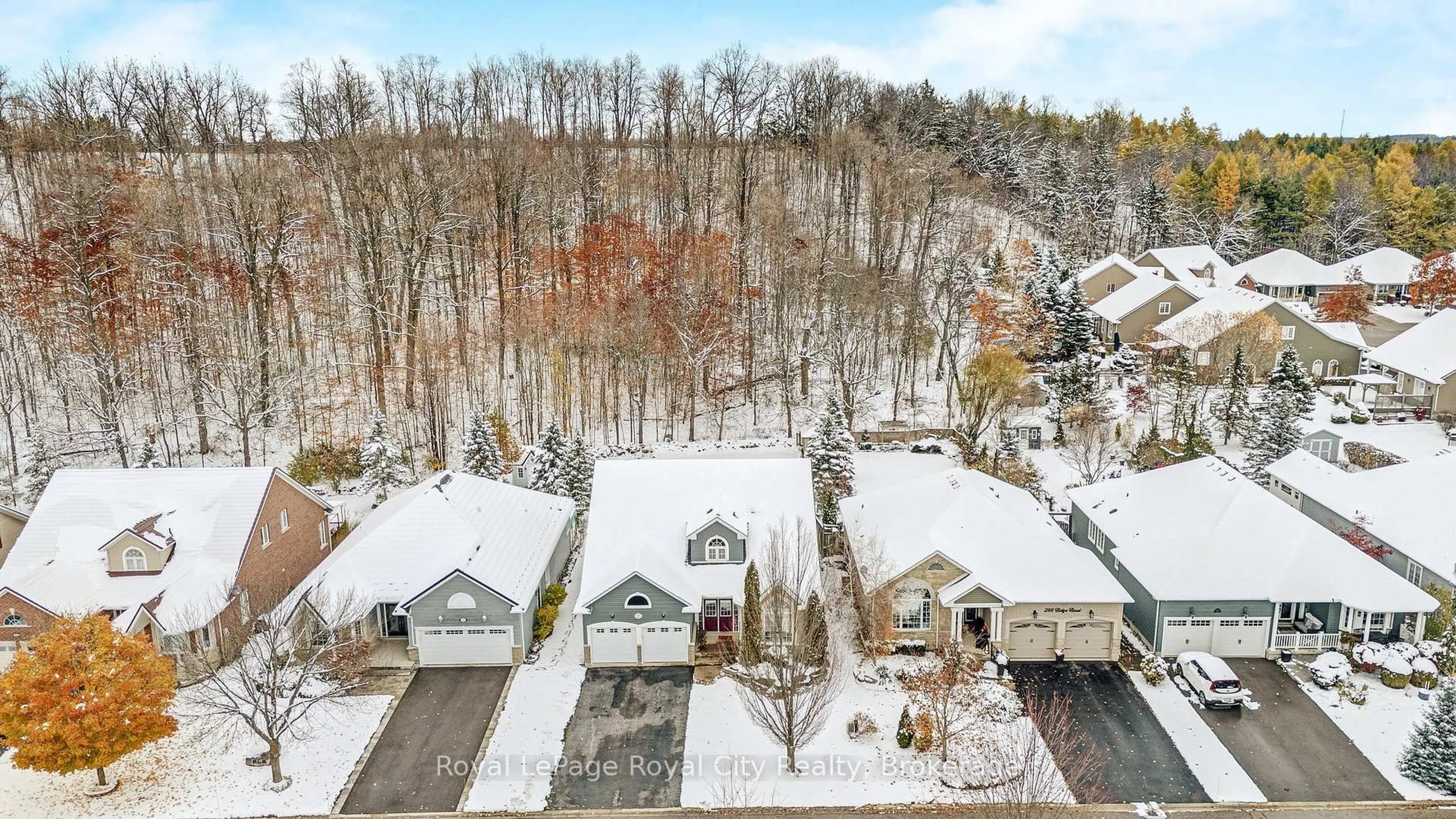 A pic from outside/outdoor area/front of a property/back of a property/a pic from drone, mountain view for 242 Ridge Rd, Guelph/Eramosa Ontario N0B 2K0