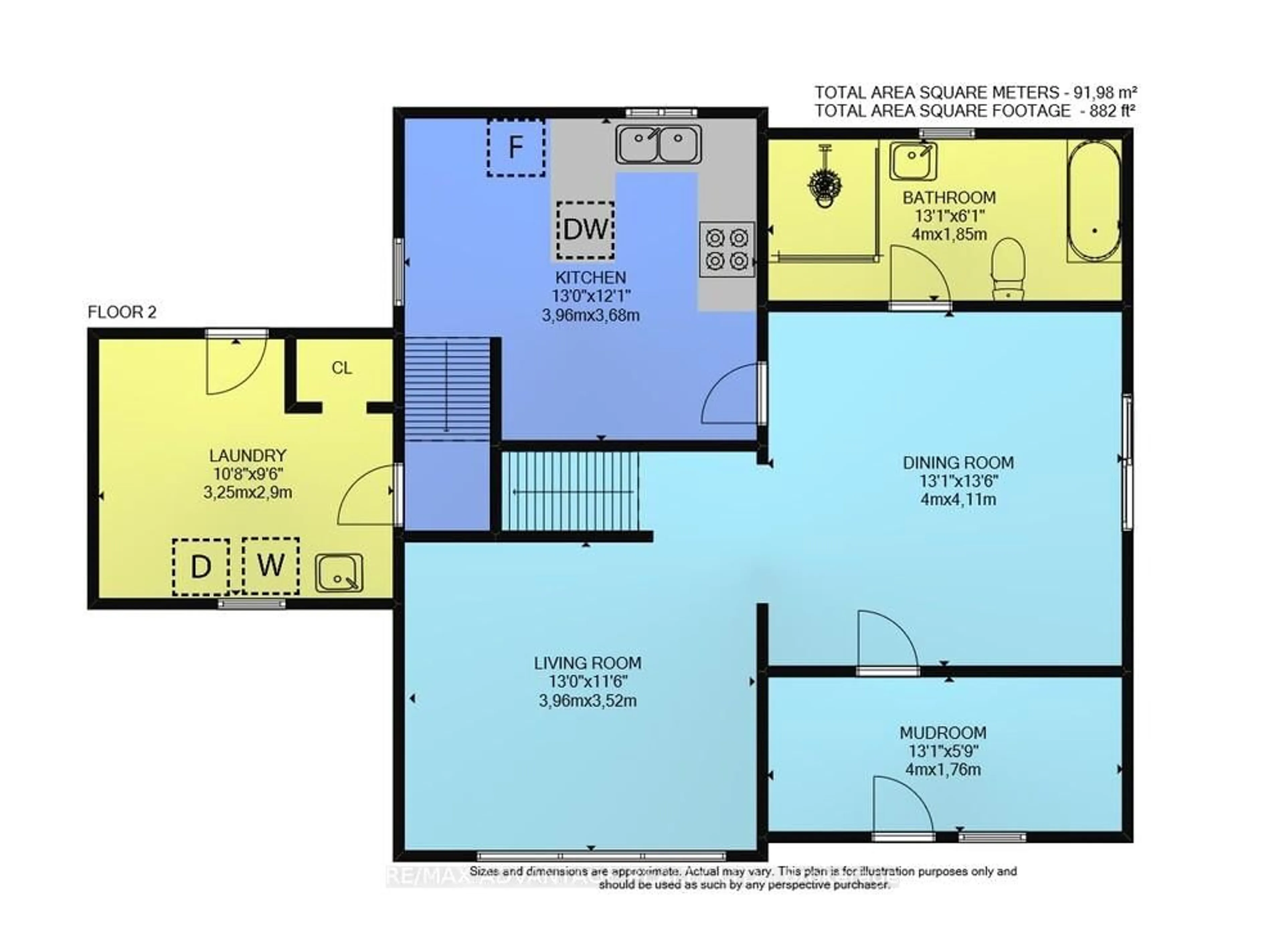 Floor plan for 114 Fairview Ave, St. Thomas Ontario N5R 4X6