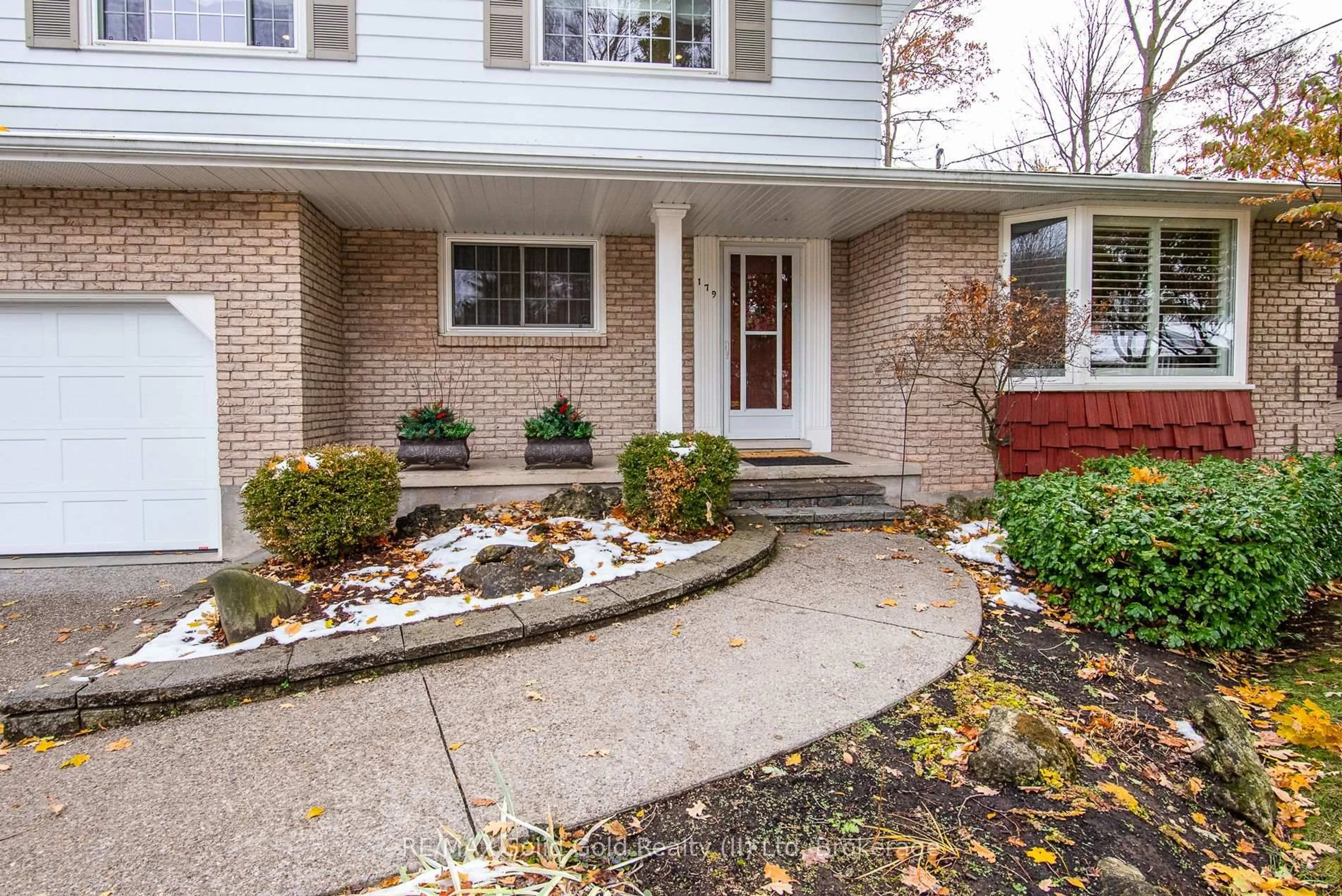 Home with brick exterior material, street for 179 Shuh Ave, Waterloo Ontario N2A 1H4