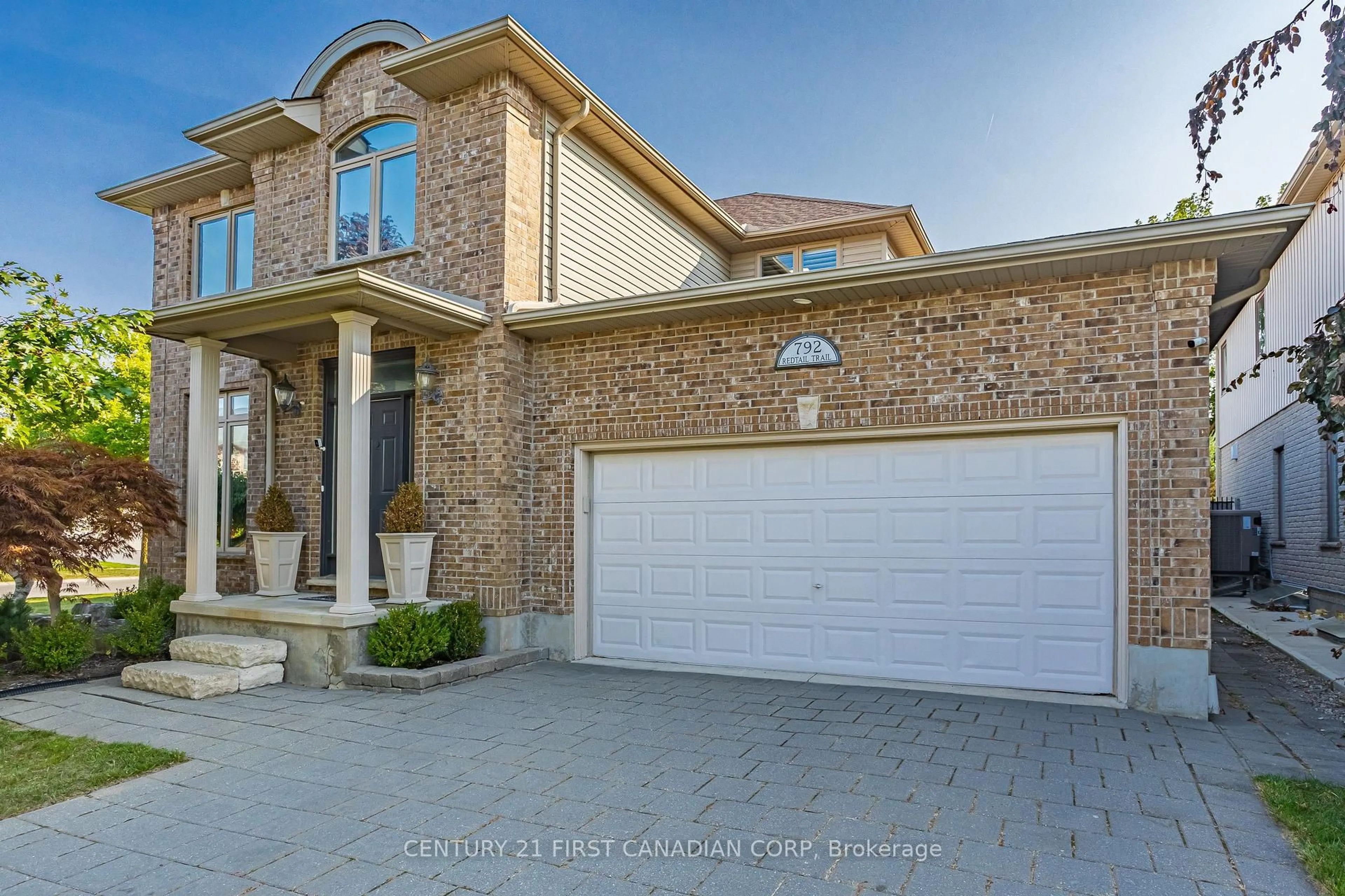 Home with brick exterior material, street for 792 Redtail Tr, London North Ontario N6H 5X3