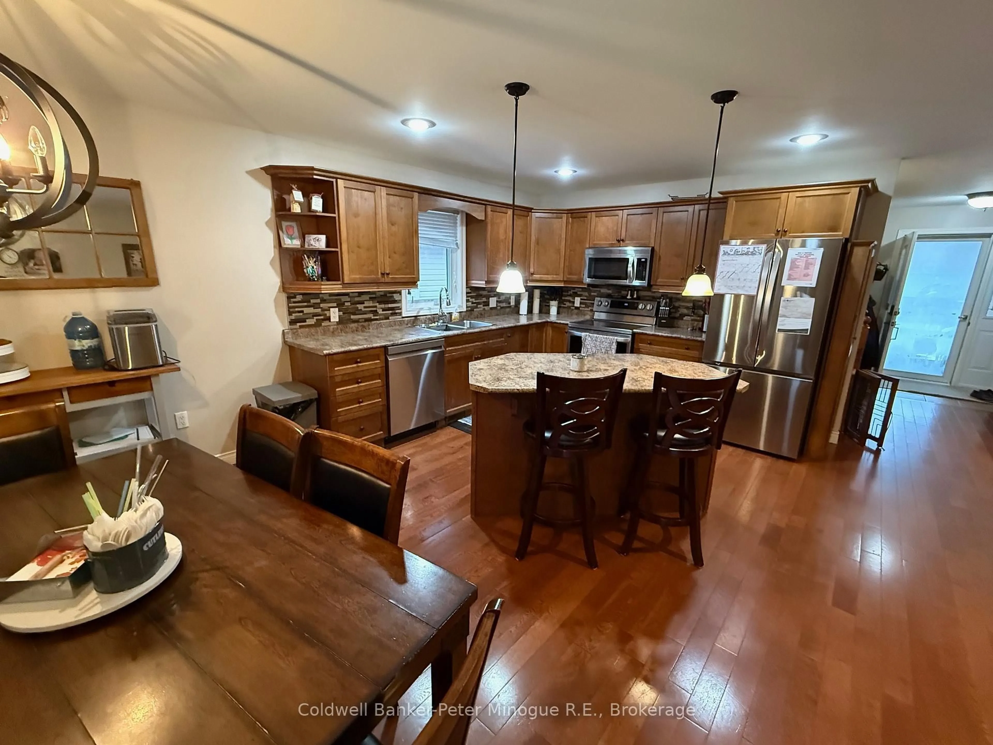 Open concept kitchen, unknown for 296 Osprey Cres, Callander Ontario P0H 1H0