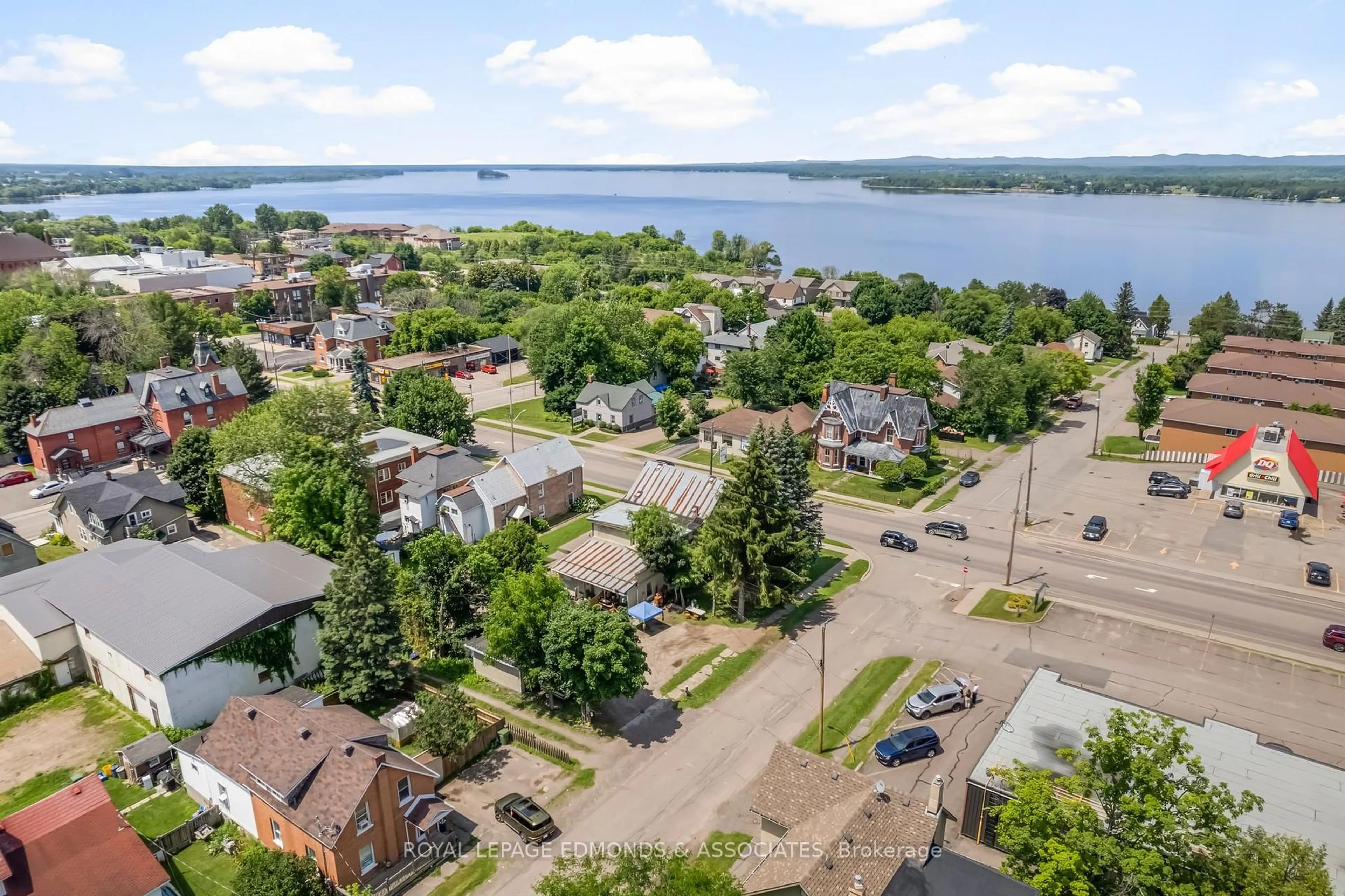 A pic from outside/outdoor area/front of a property/back of a property/a pic from drone, water/lake/river/ocean view for 394 Pembroke St, Pembroke Ontario K8A 3K6
