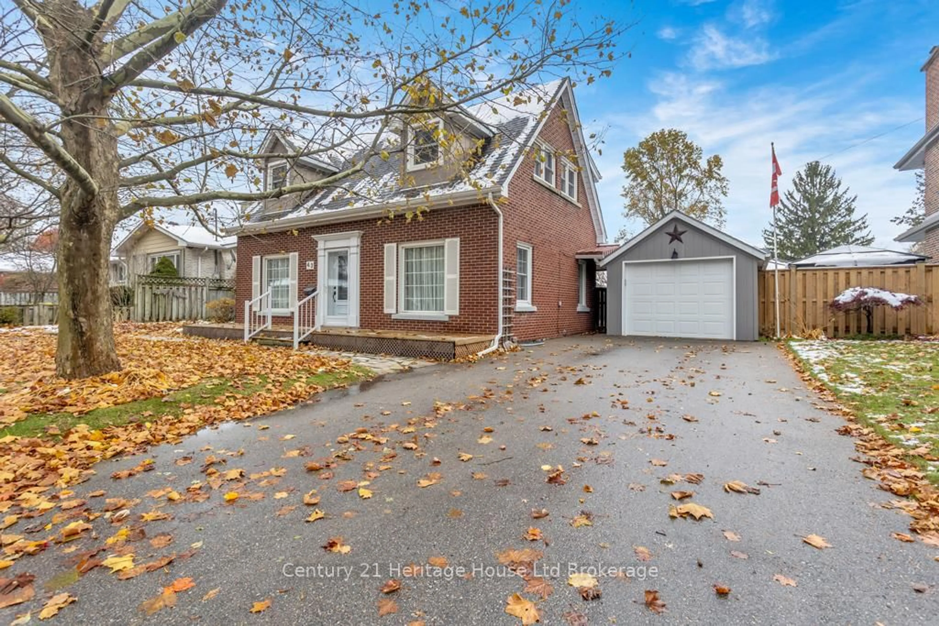 Home with brick exterior material, street for 43 Concession St, Tillsonburg Ontario N4G 1P2