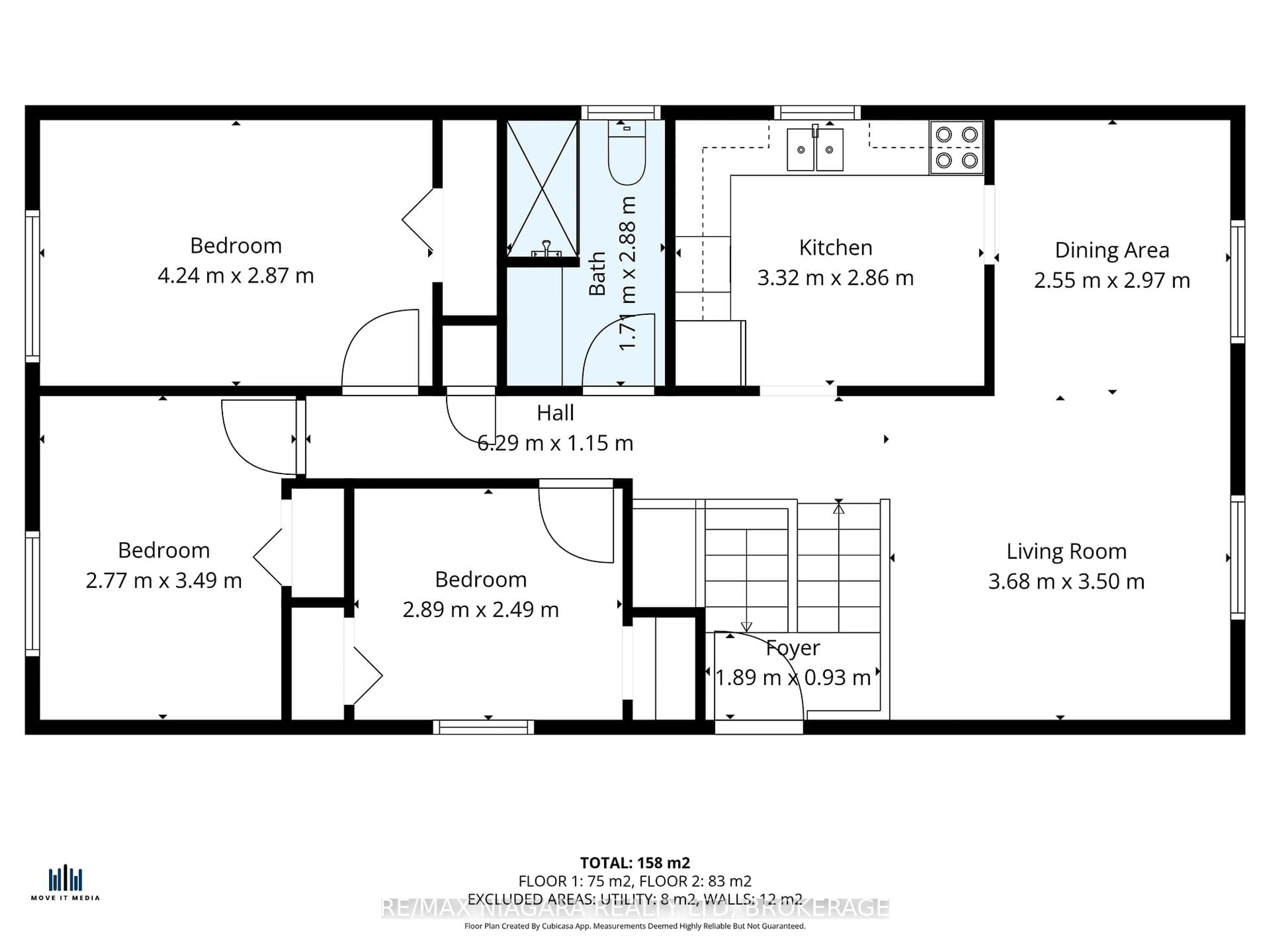 Floor plan for 343 Helen St, Fort Erie Ontario L0S 1B0
