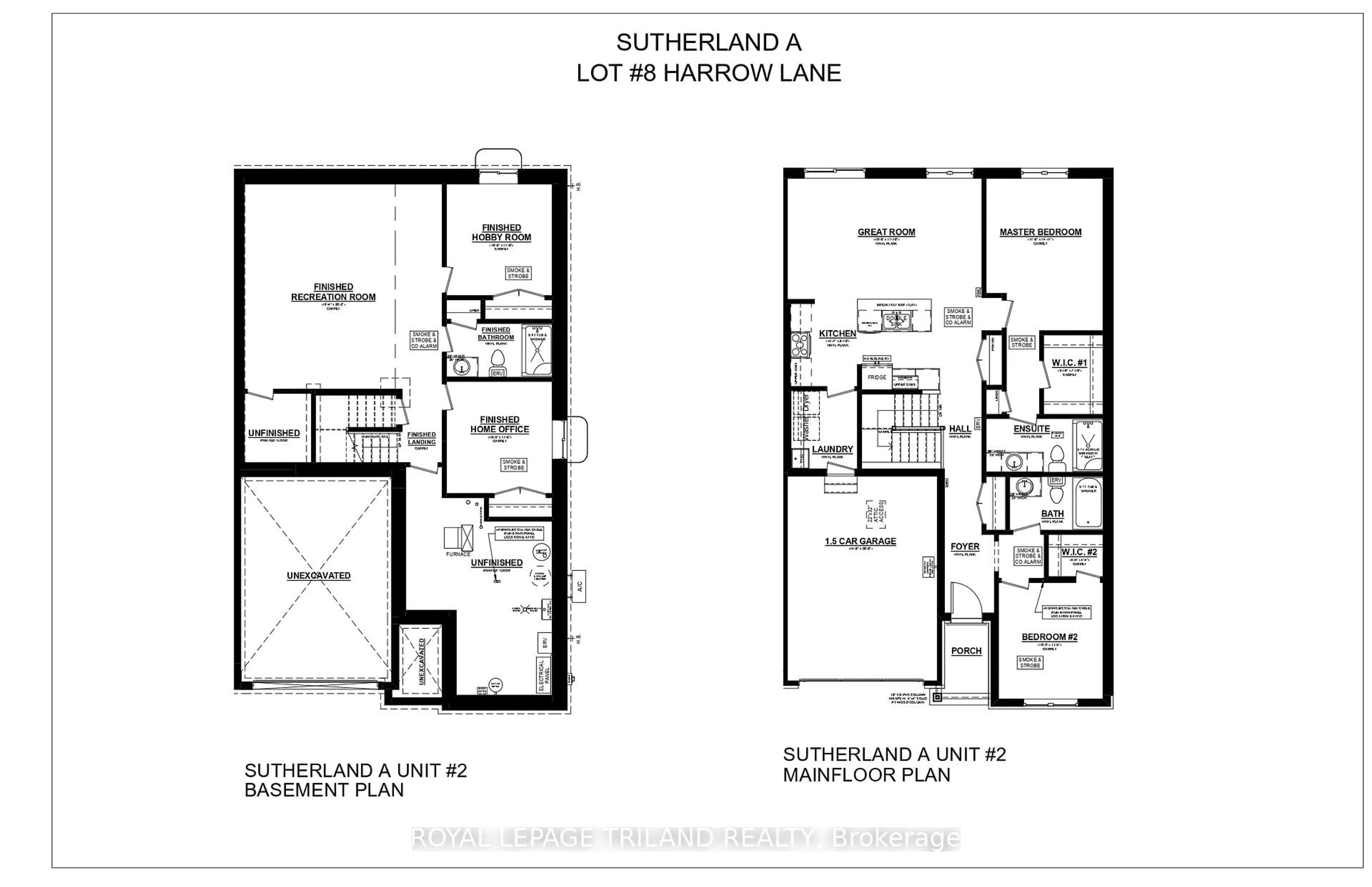 Floor plan for 20 HARROW Lane, St. Thomas Ontario N5R 0P3