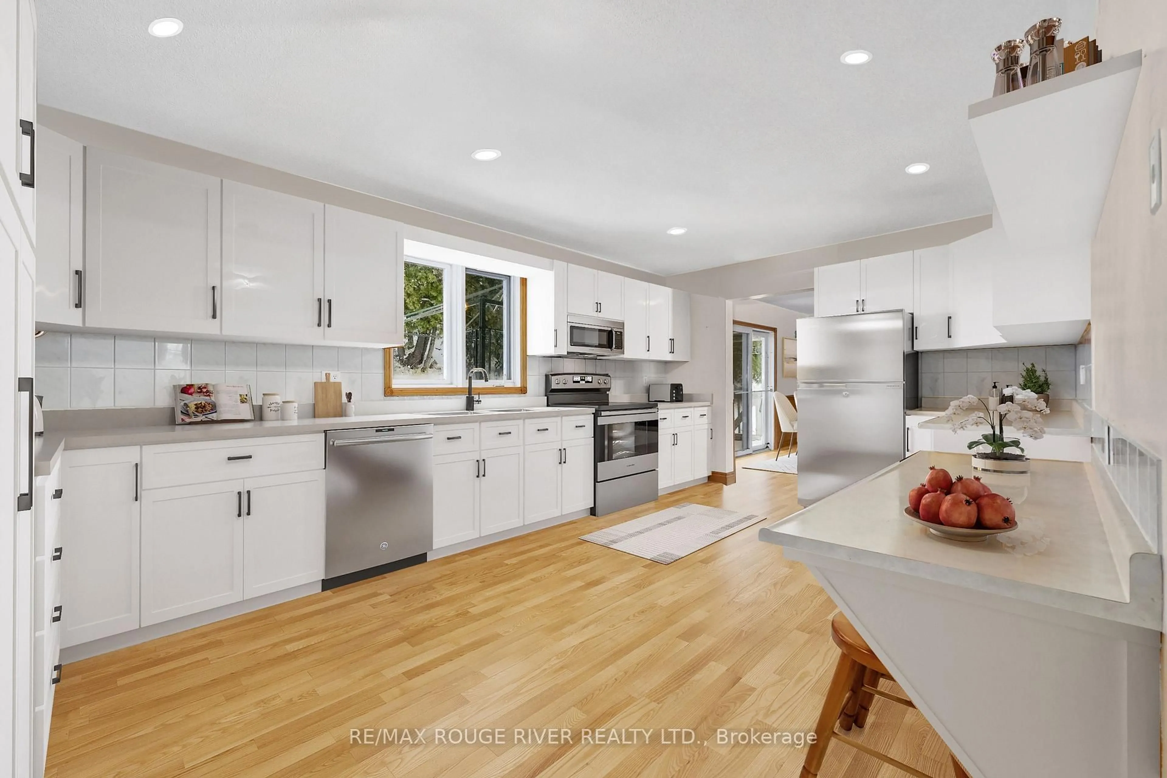 Open concept kitchen, unknown for 222 Cordova Rd, Marmora and Lake Ontario L1J 1N9