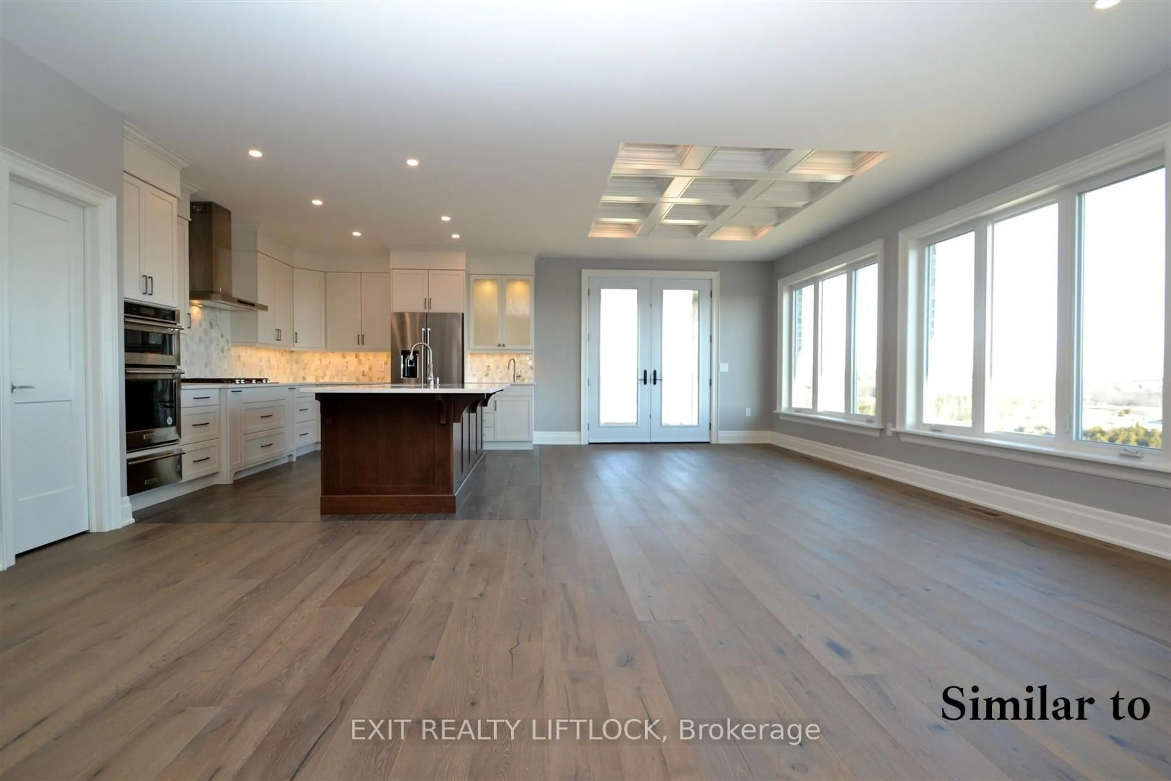 Open concept kitchen, unknown for 1906 Davenport Rd, Cavan Monaghan Ontario L0A 1C0