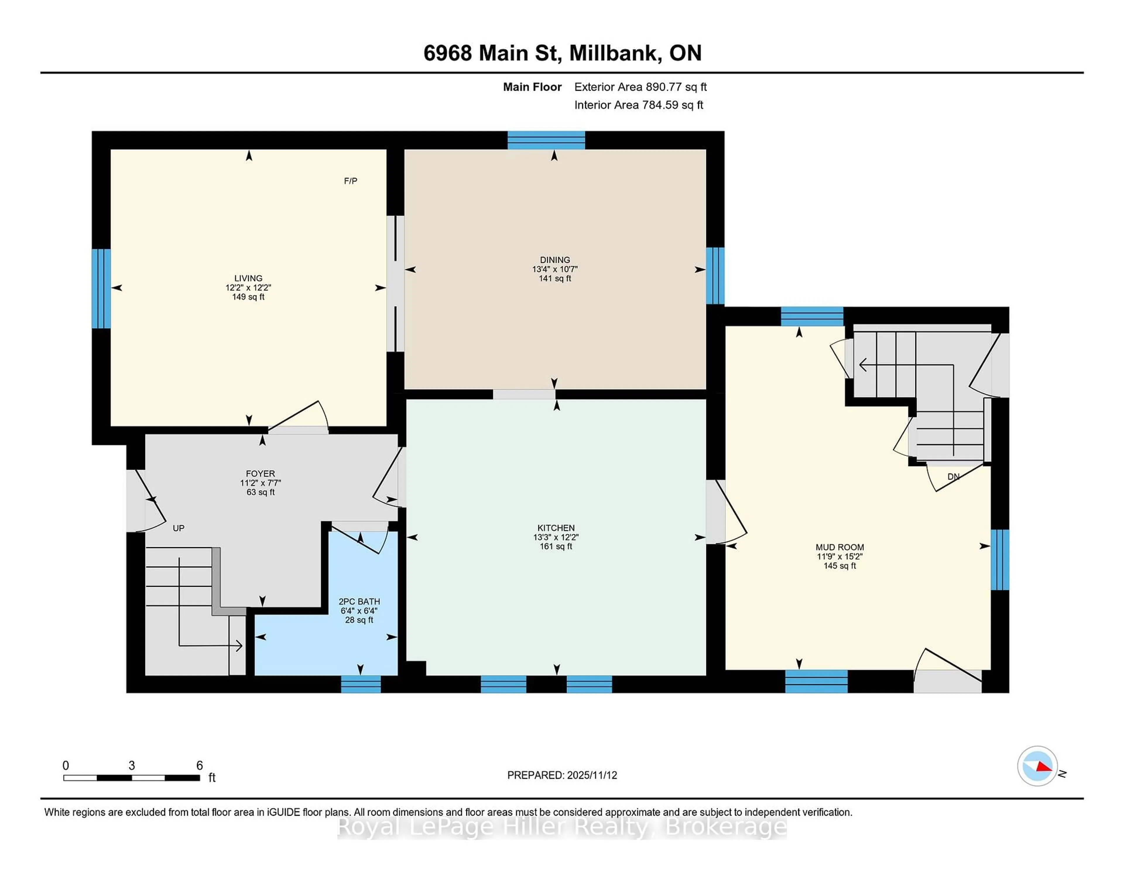 Floor plan for 6968 MAIN St, Perth East Ontario N0K 1L0