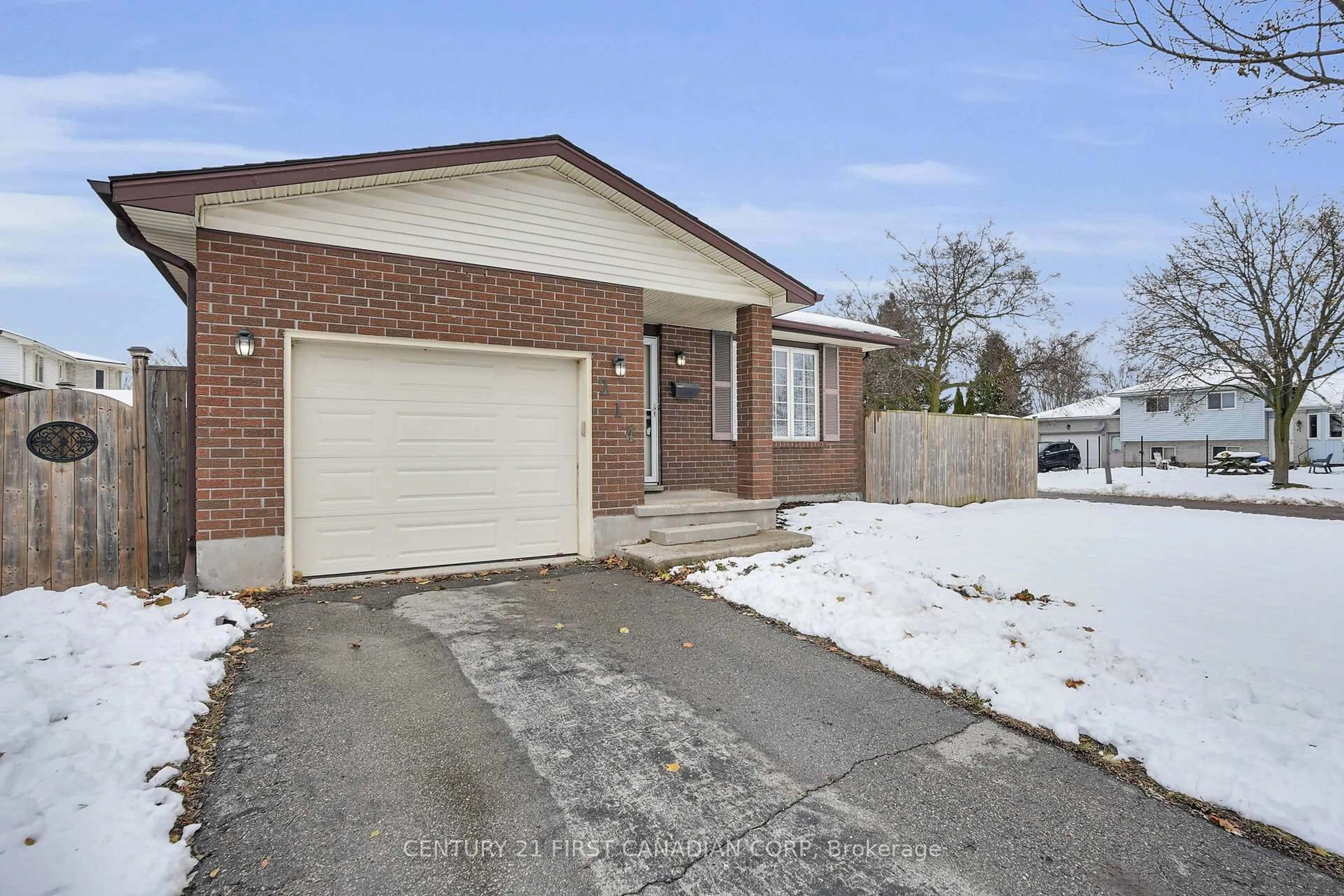 Home with brick exterior material, street for 214 Portsmouth Cres, London East Ontario N5V 4C9