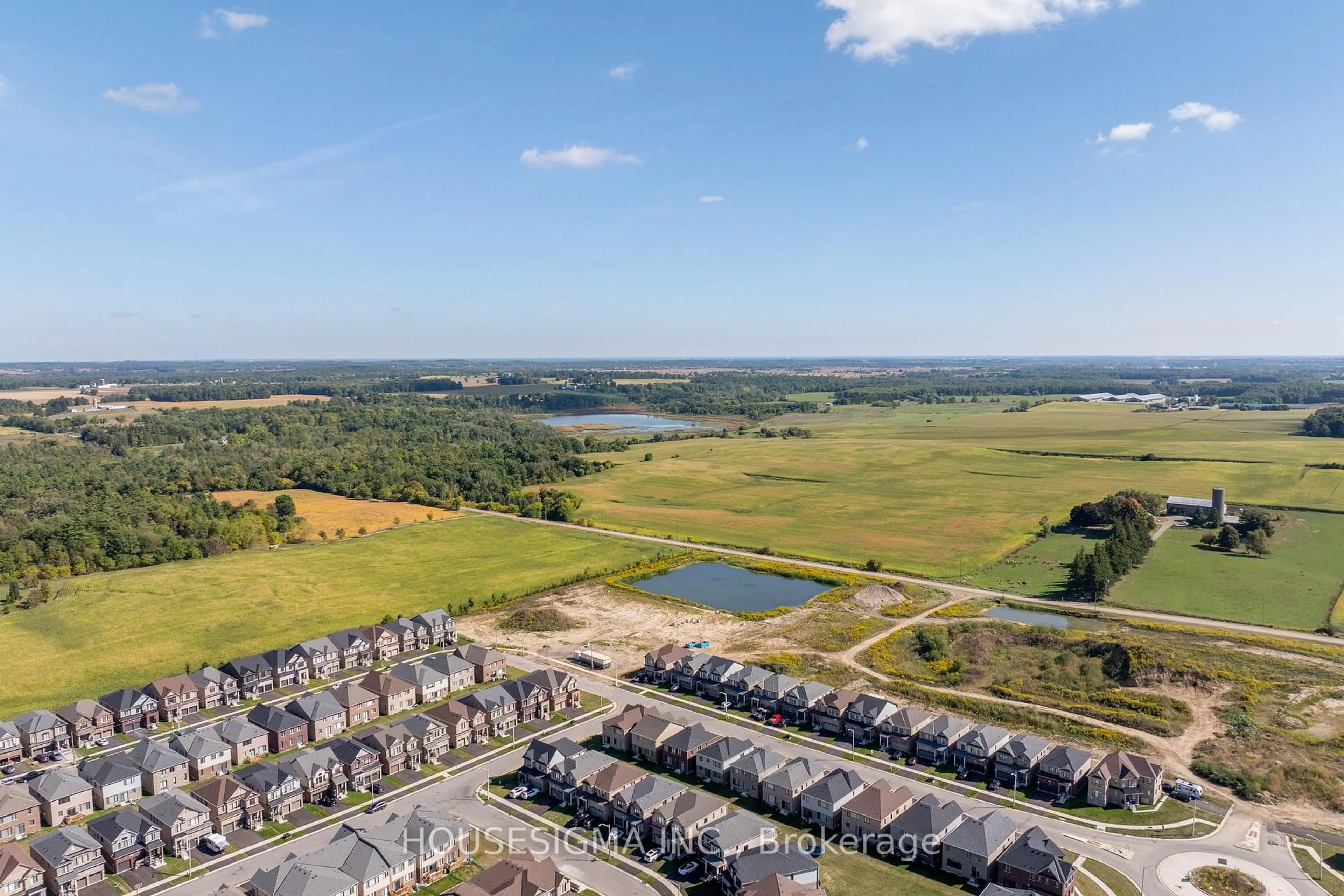 A pic from outside/outdoor area/front of a property/back of a property/a pic from drone, water/lake/river/ocean view for 18 Prince Philip Blvd, North Dumfries Ontario N0B 1E0