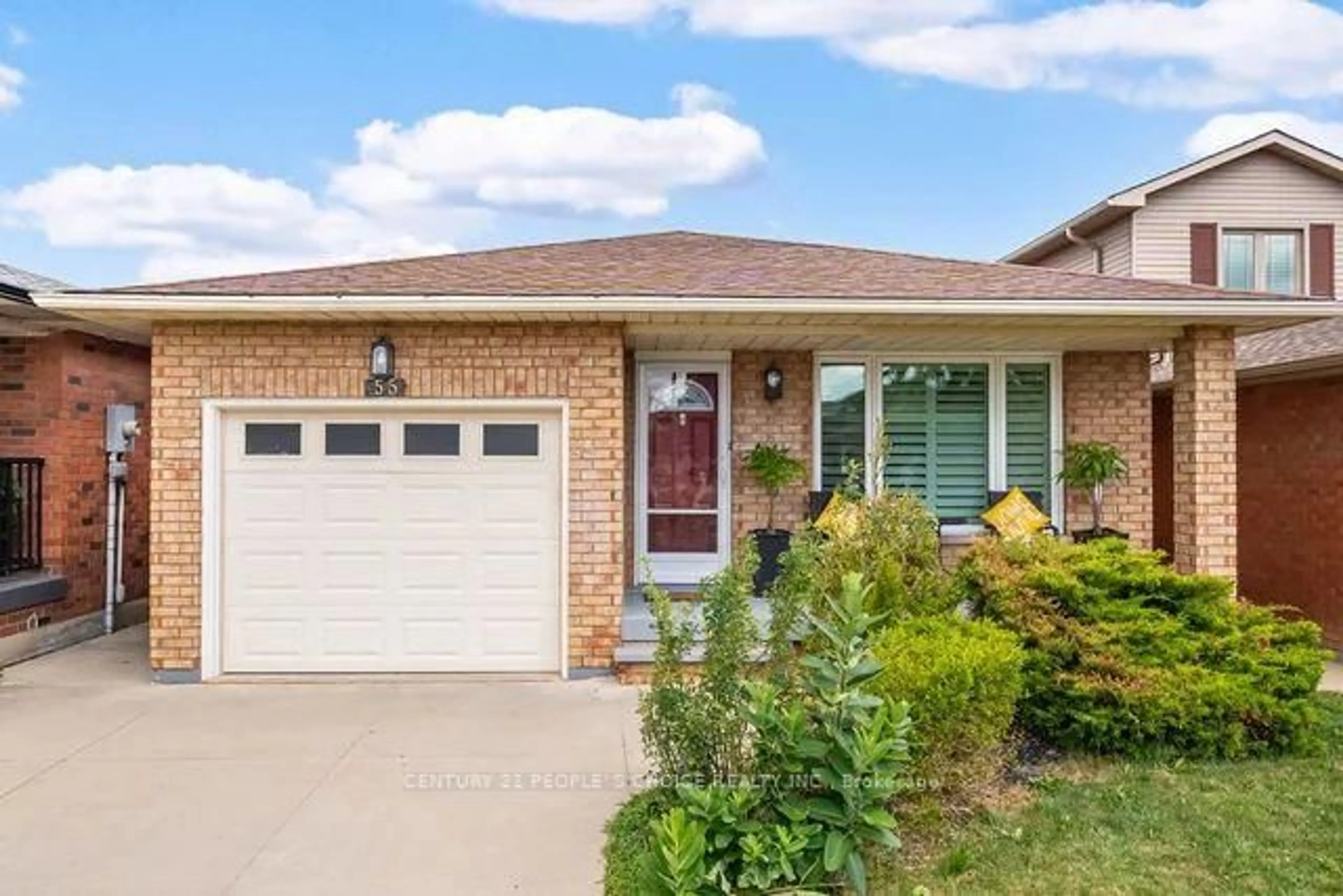 Home with brick exterior material, street for 55 Vineberg Dr, Hamilton Ontario L9B 2P6