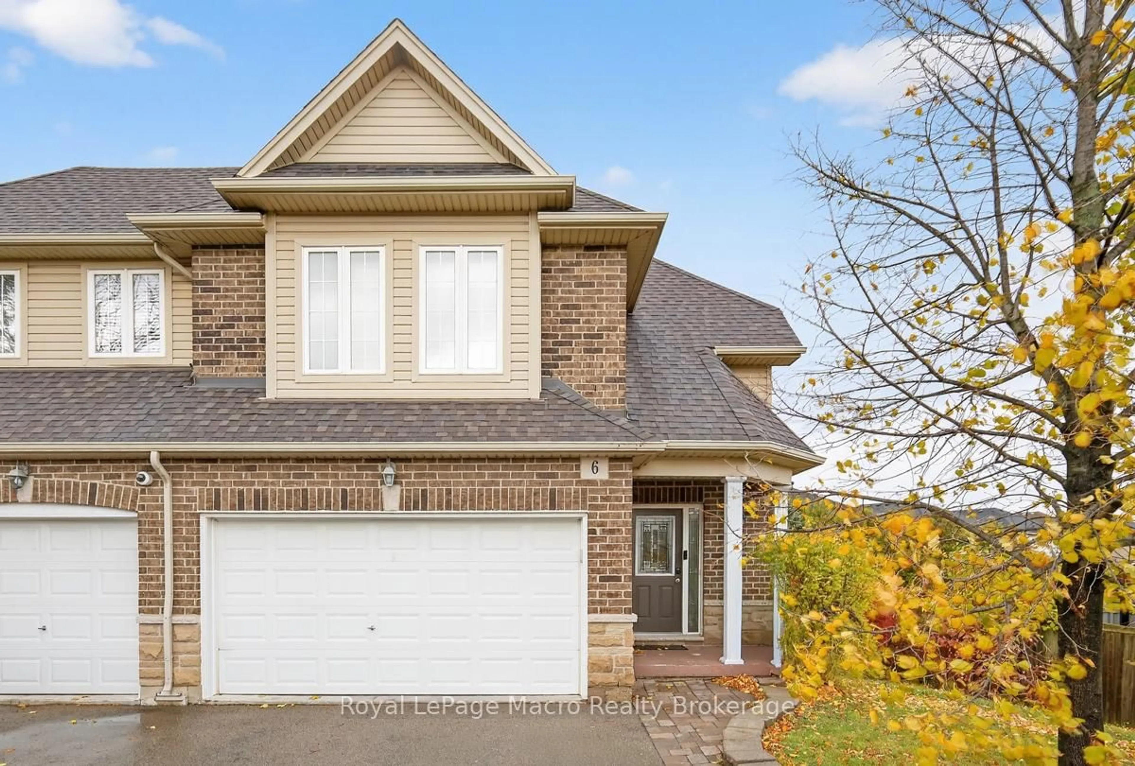 Home with brick exterior material, street for 6 Atessa Dr #6, Hamilton Ontario L9B 0C6