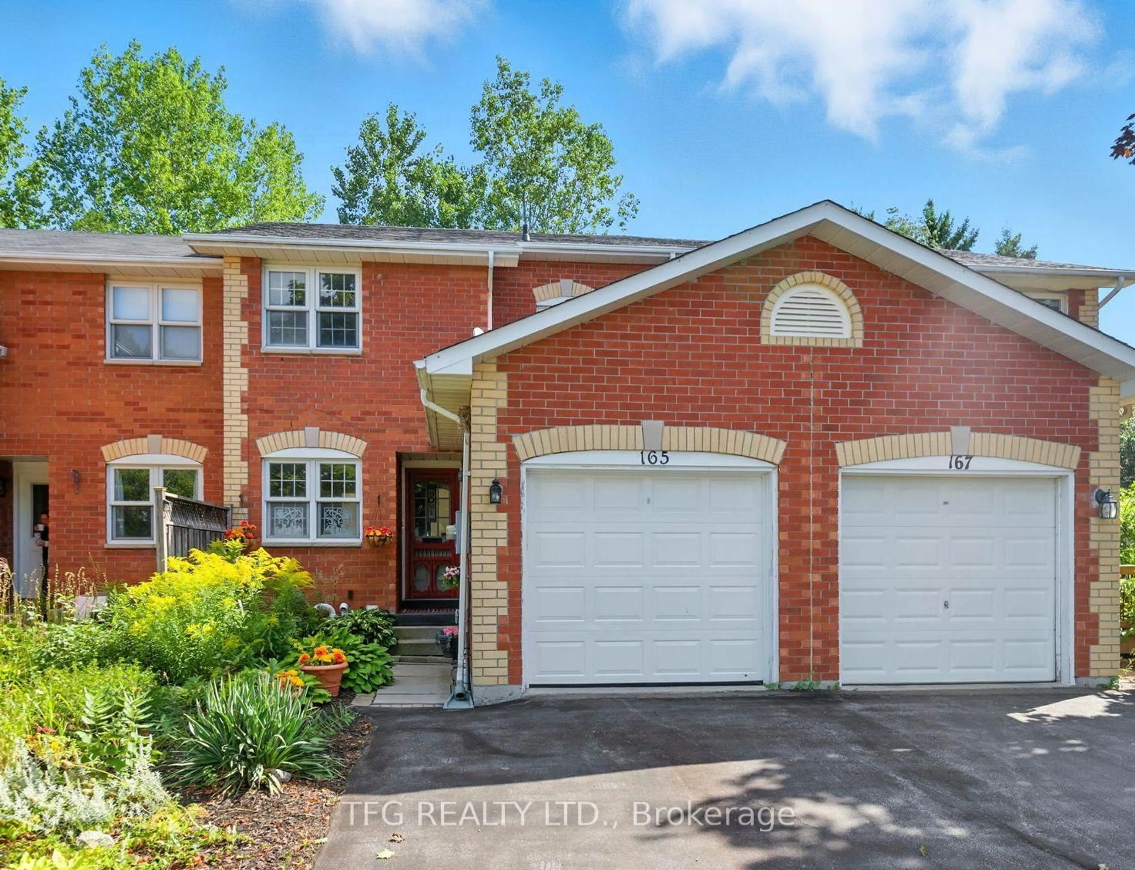 Home with brick exterior material, street for 165 Sutherland Cres, Cobourg Ontario K9A 5L6