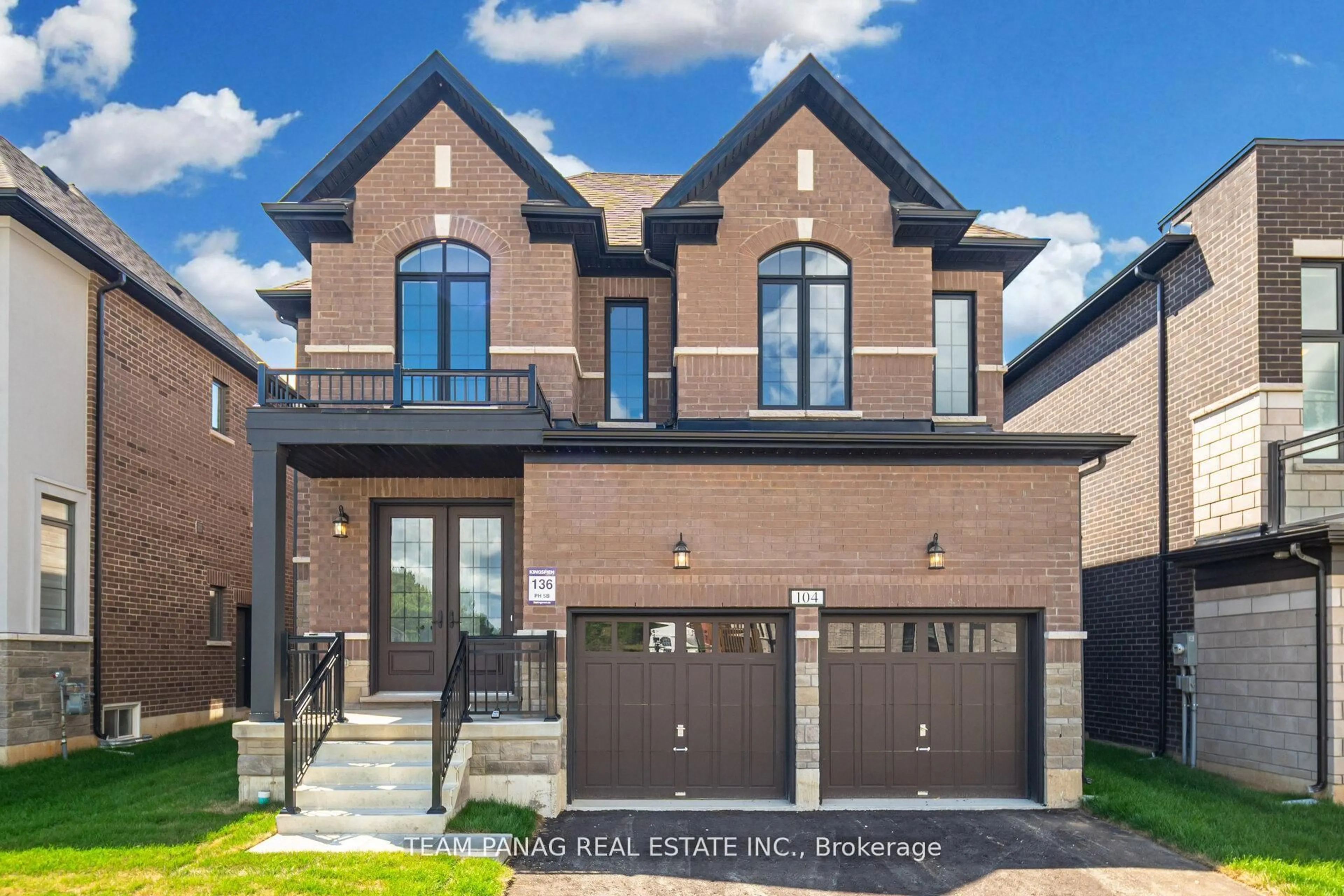 Home with brick exterior material, street for 104 Harwood Ave, Woodstock Ontario N4T 0P8