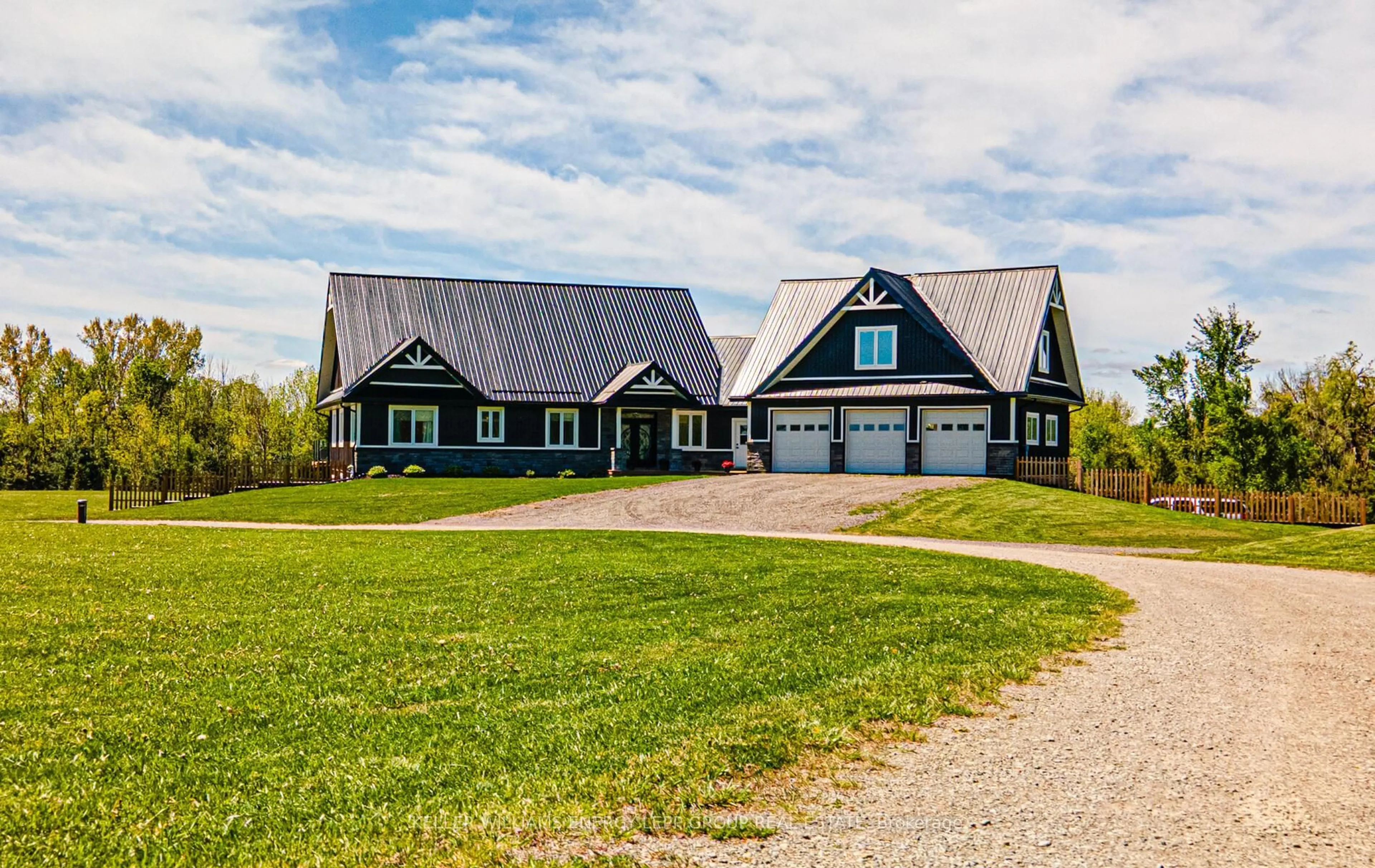 A pic from outside/outdoor area/front of a property/back of a property/a pic from drone, unknown for 44 Ball Point Rd, Kawartha Lakes Ontario K0M 2C0