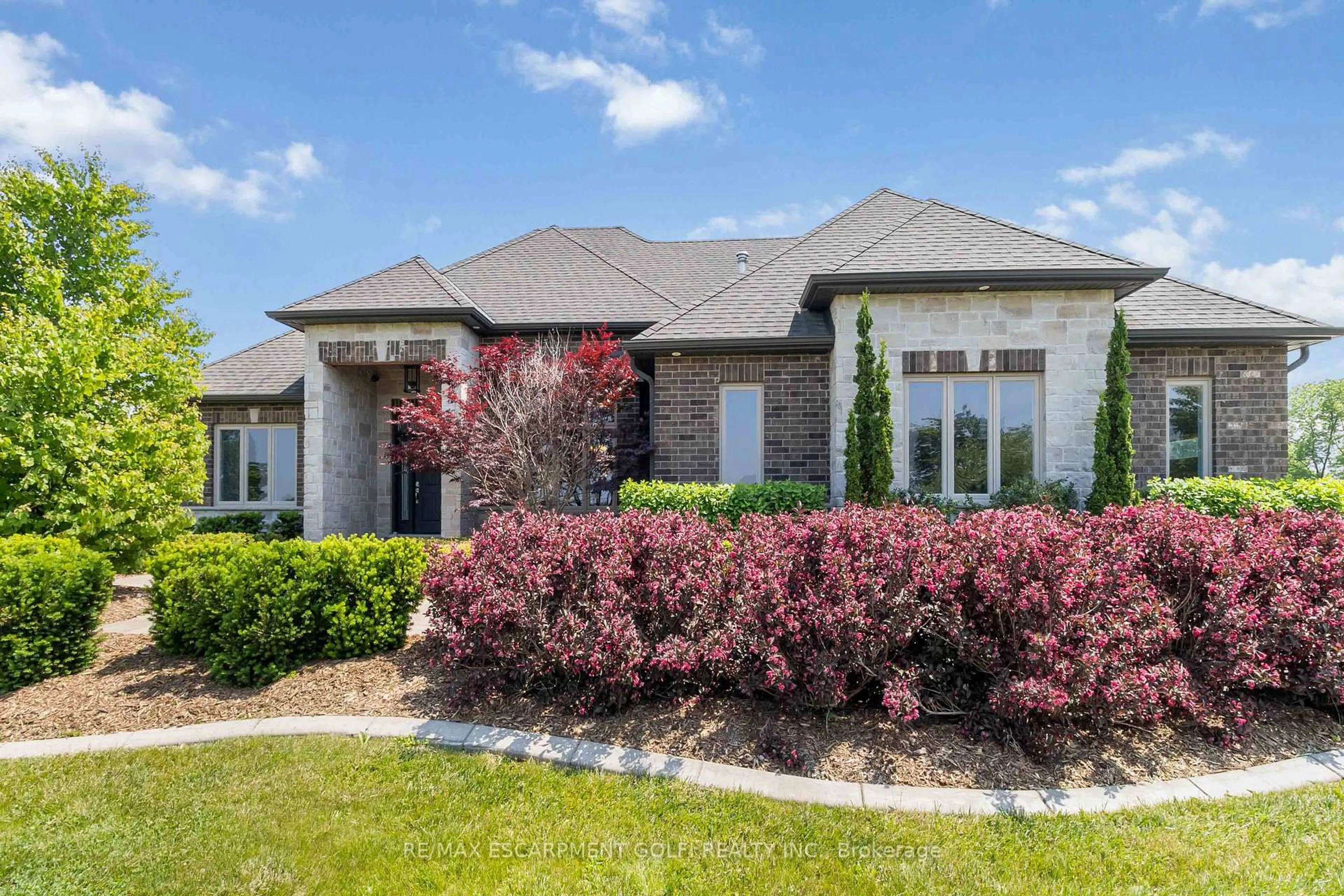 Home with brick exterior material, street for 407 MCBAY Rd, Brantford Ontario N3T 5L4