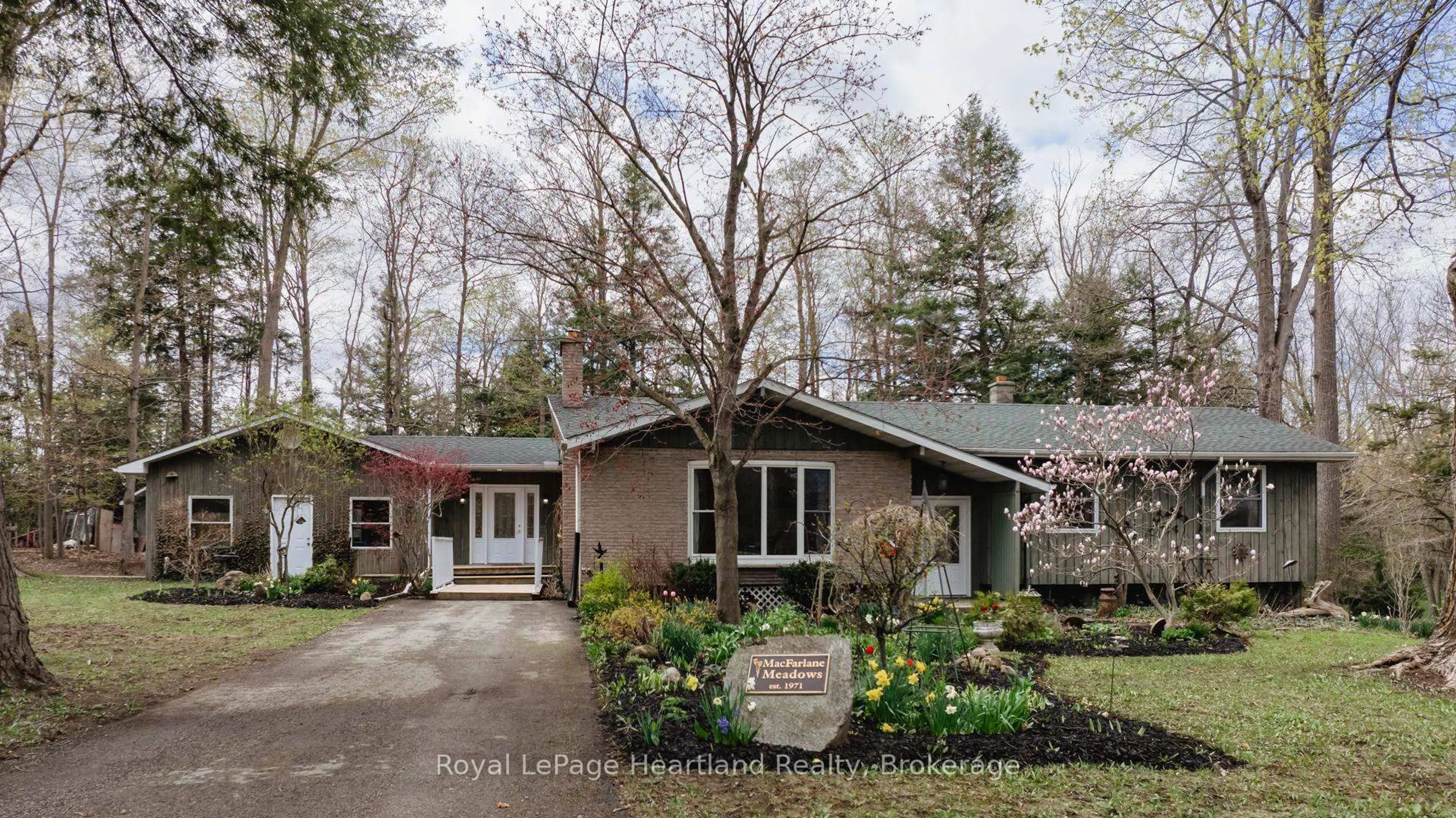 Home with brick exterior material, street for 41829 Amberley Rd, Morris Turnberry Ontario N0G 1G0