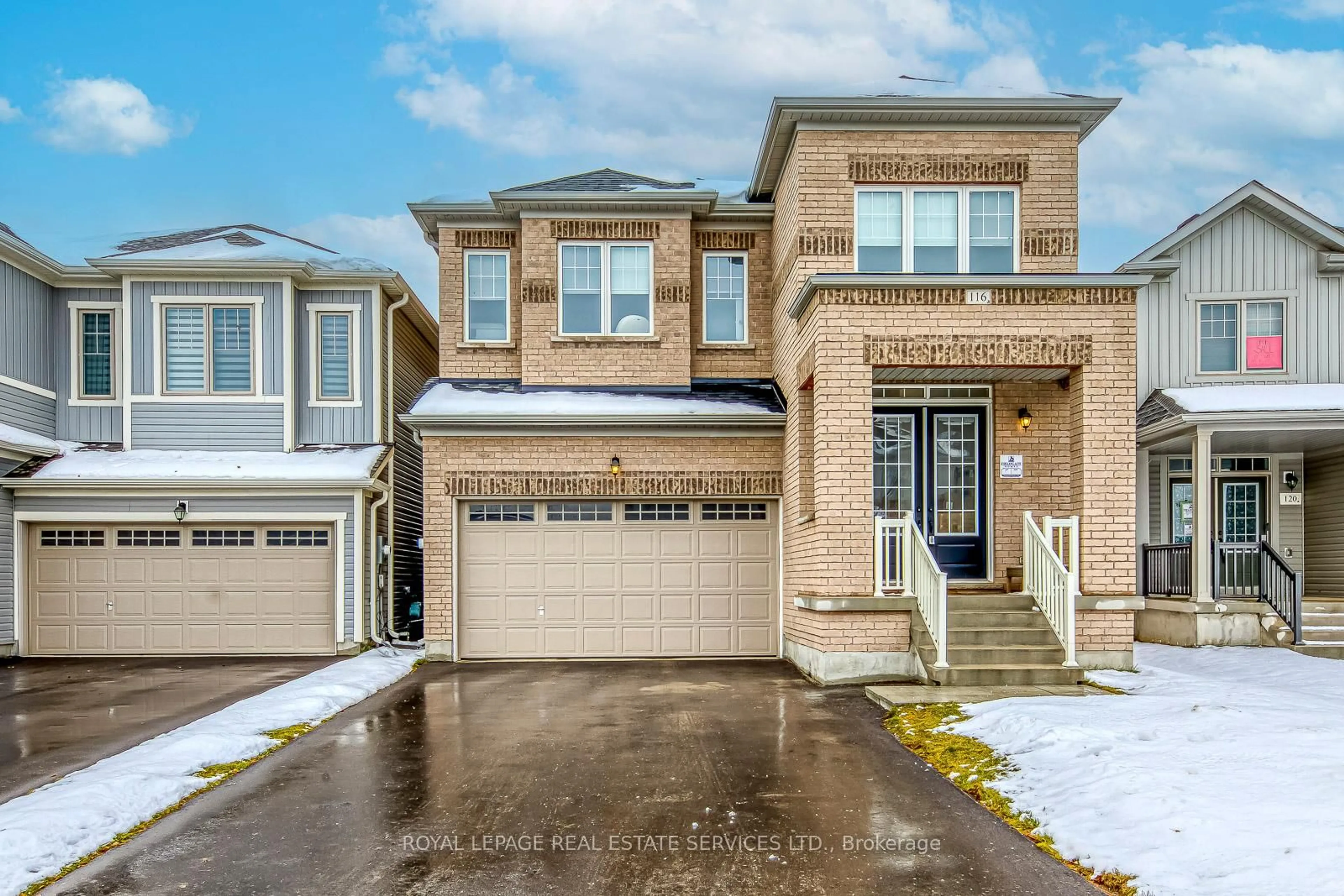 Home with brick exterior material, street for 116 Limestone Lane, Shelburne Ontario L9V 3Y4