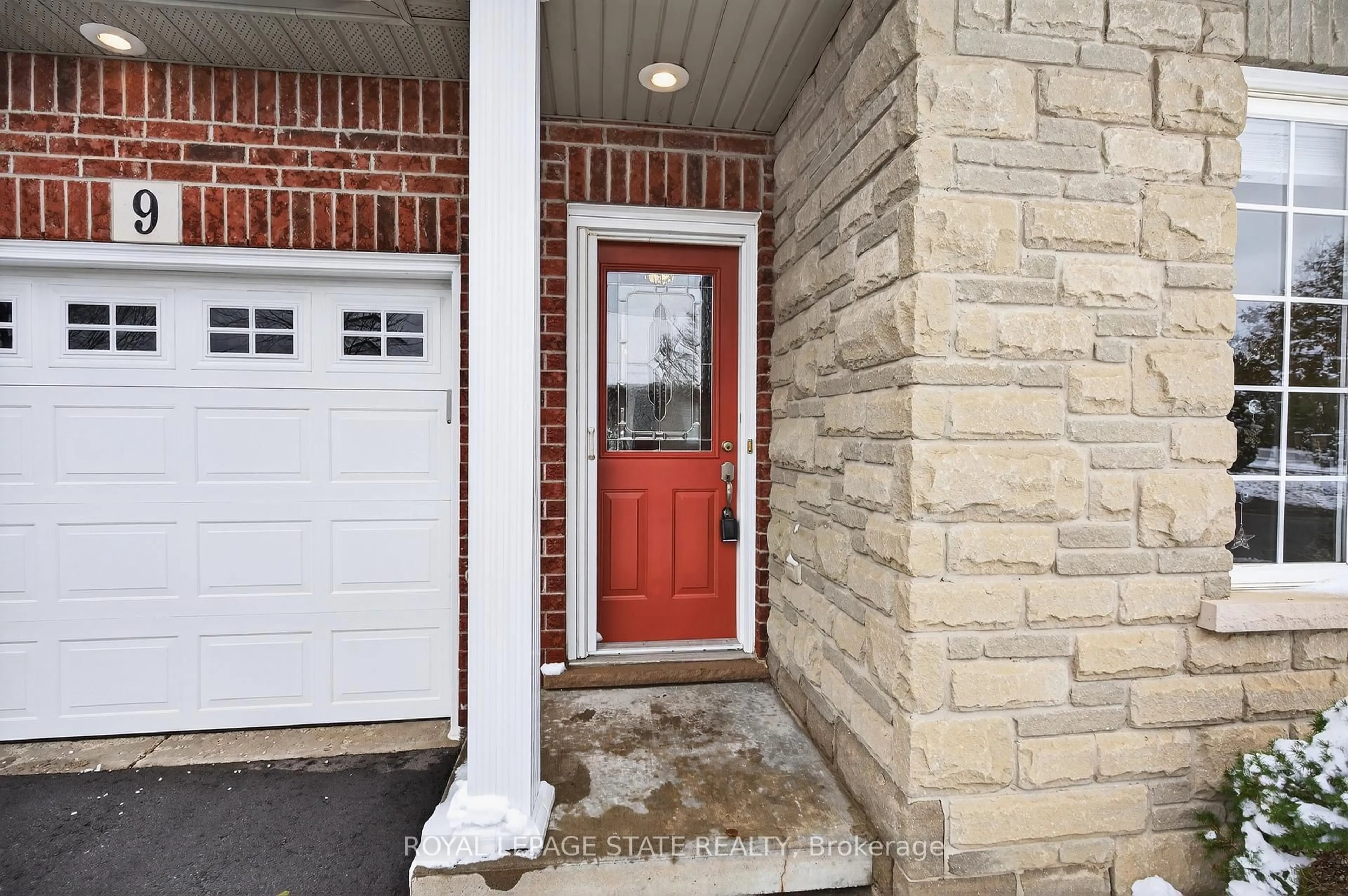 Home with brick exterior material, street for 9 Manitoulin Tr, Hamilton Ontario L9B 2X8