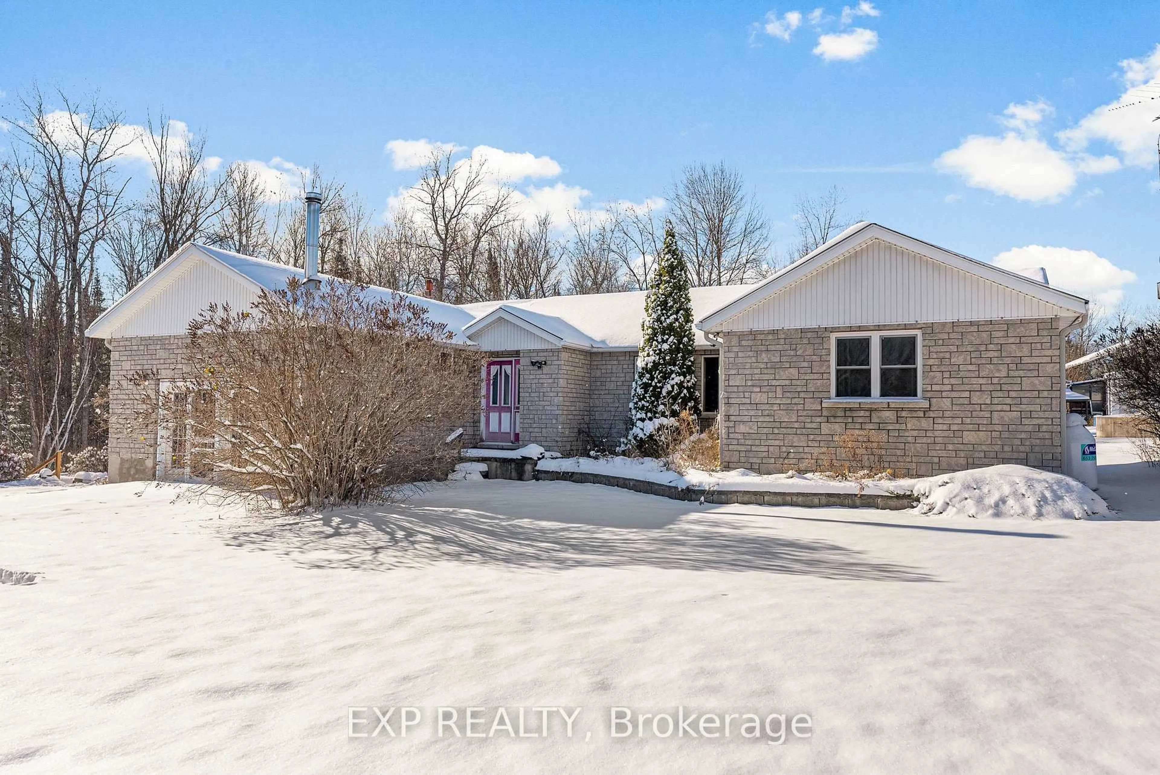 A pic from outside/outdoor area/front of a property/back of a property/a pic from drone, street for 31343 Highway 41 Highway, Eganville Ontario K0J 1T0