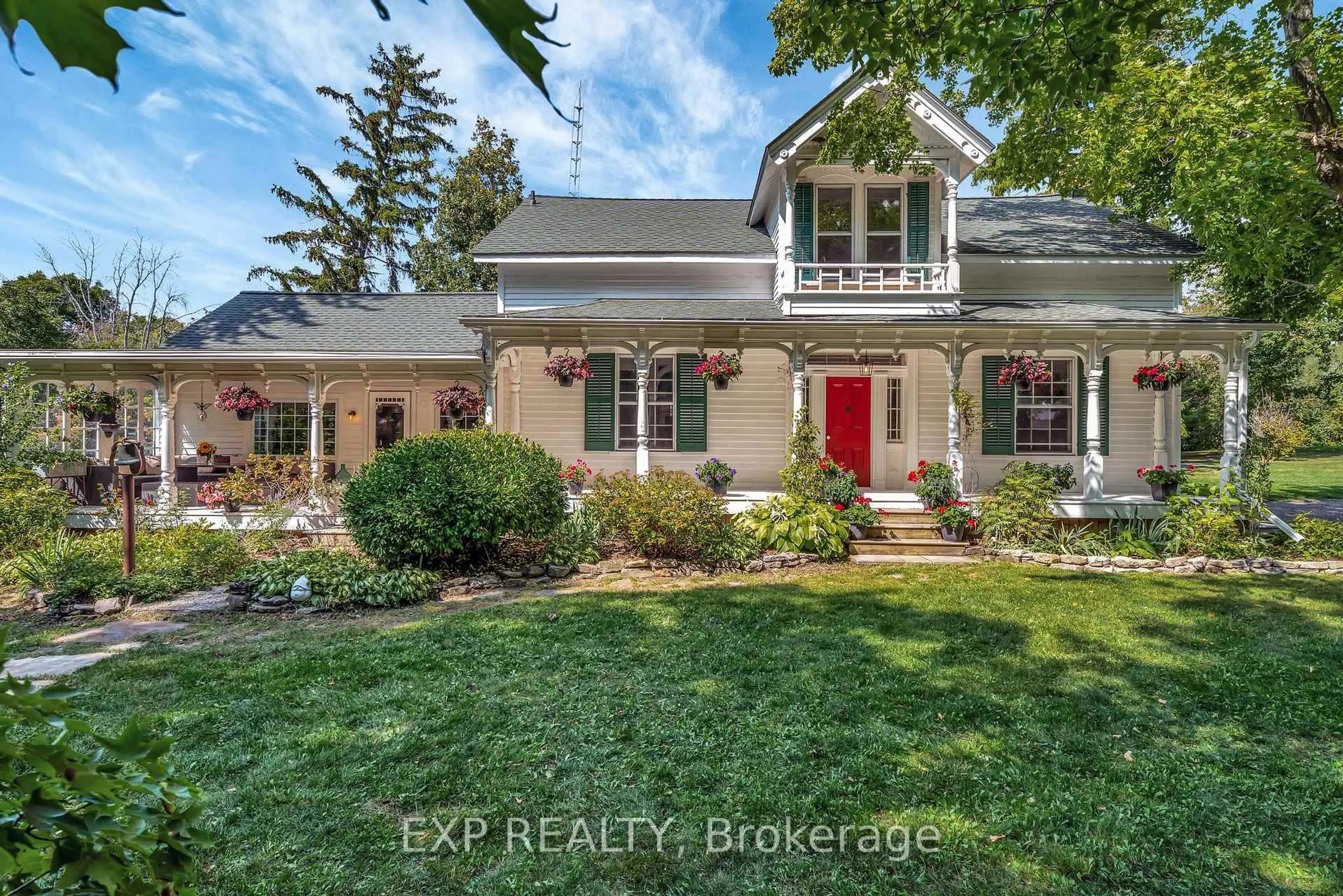 A pic from outside/outdoor area/front of a property/back of a property/a pic from drone, street for 141 & 142 Station Rd, Prince Edward County Ontario K0K 2J0