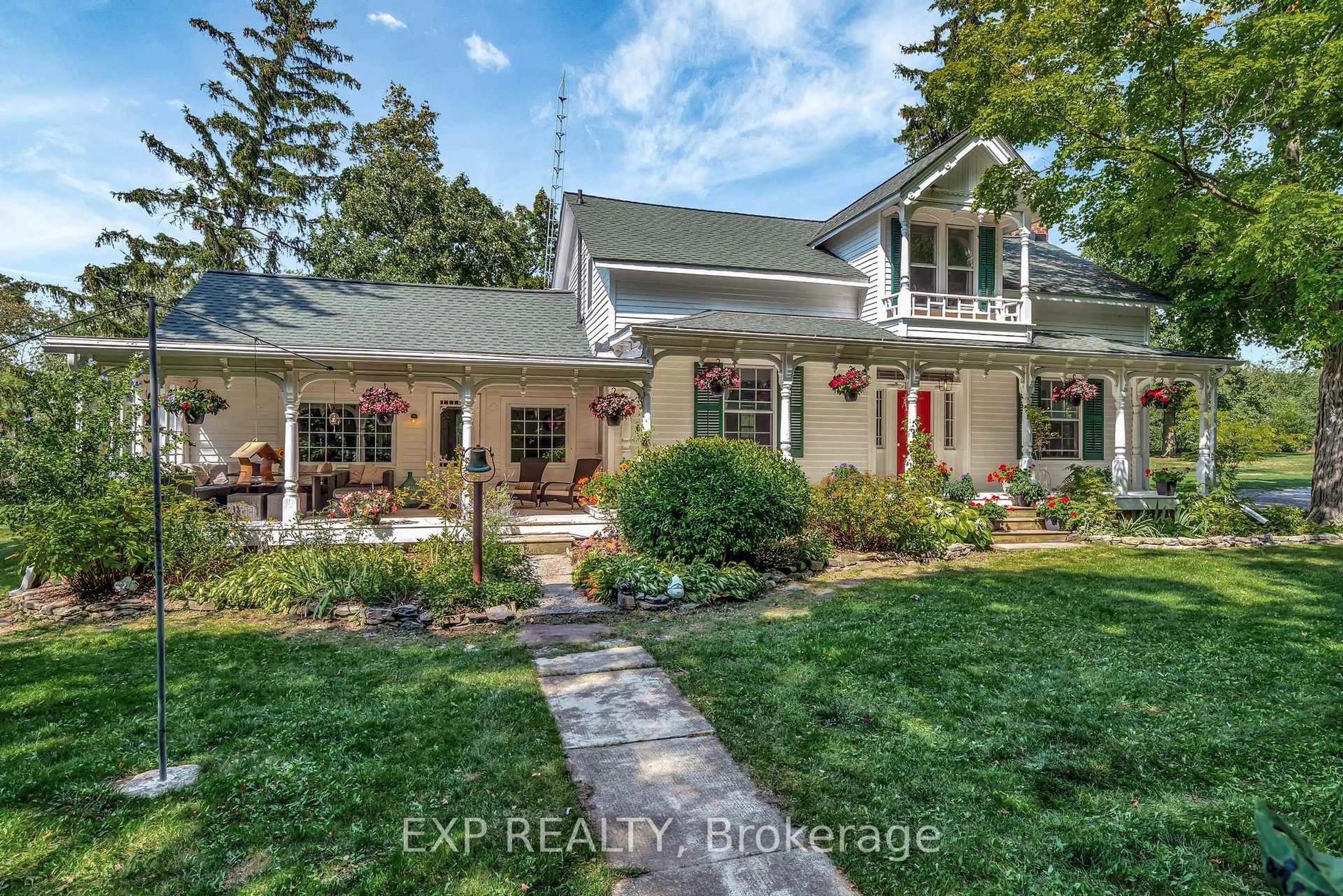 A pic from outside/outdoor area/front of a property/back of a property/a pic from drone, street for 141 & 142 Station Rd, Prince Edward County Ontario K0K 2J0