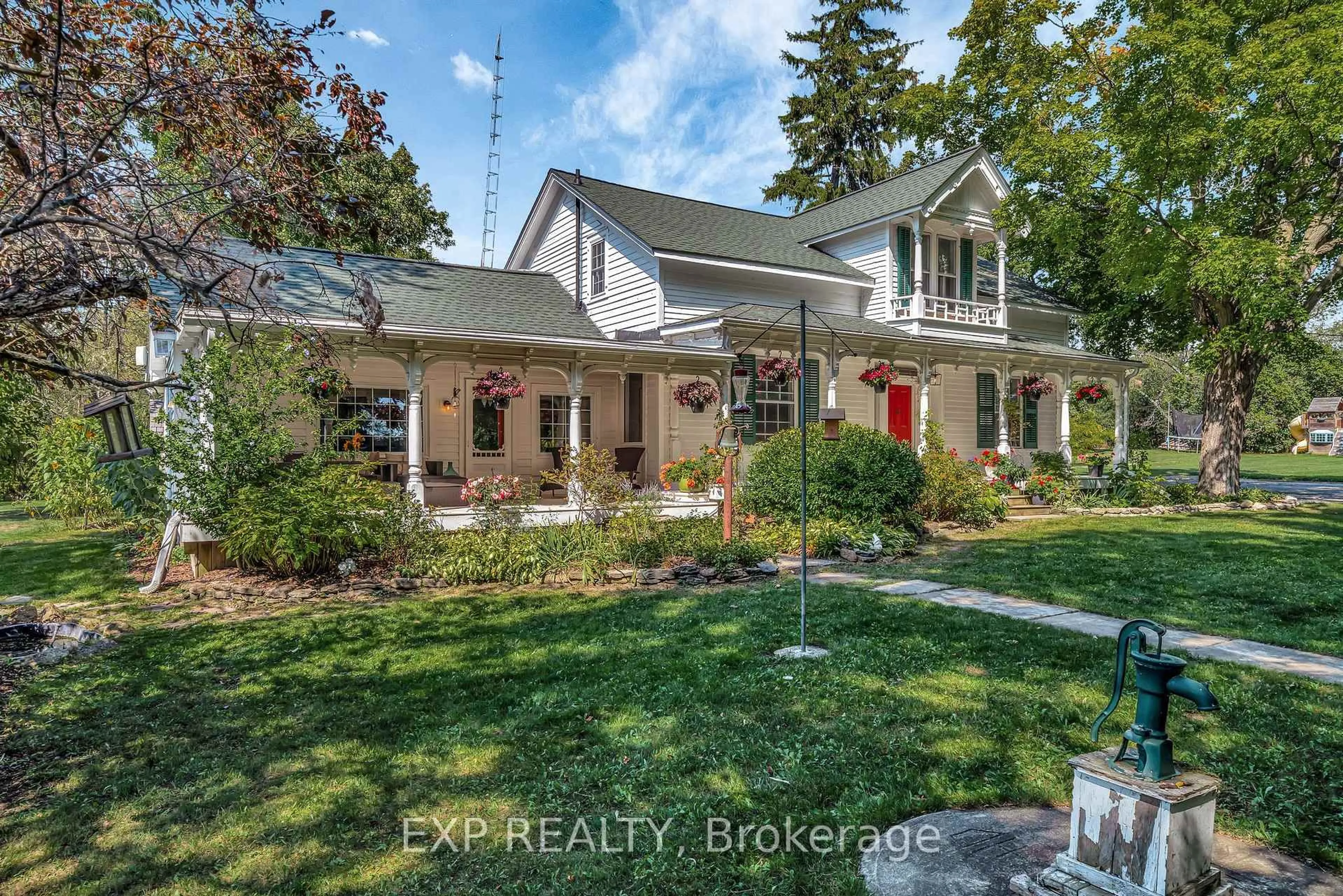 A pic from outside/outdoor area/front of a property/back of a property/a pic from drone, street for 141 & 142 Station Rd, Prince Edward County Ontario K0K 2J0