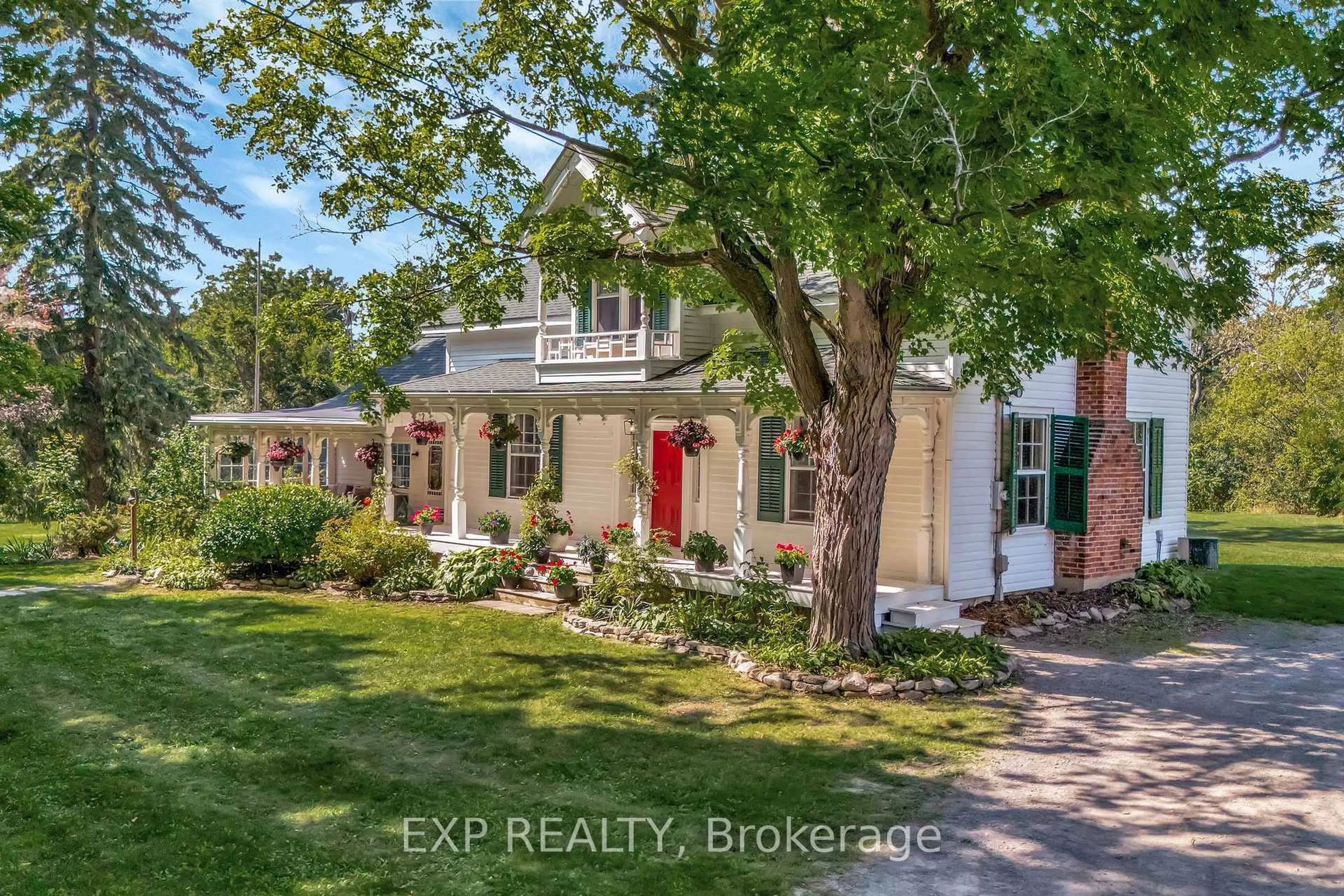 A pic from outside/outdoor area/front of a property/back of a property/a pic from drone, street for 141 & 142 Station Rd, Prince Edward County Ontario K0K 2J0