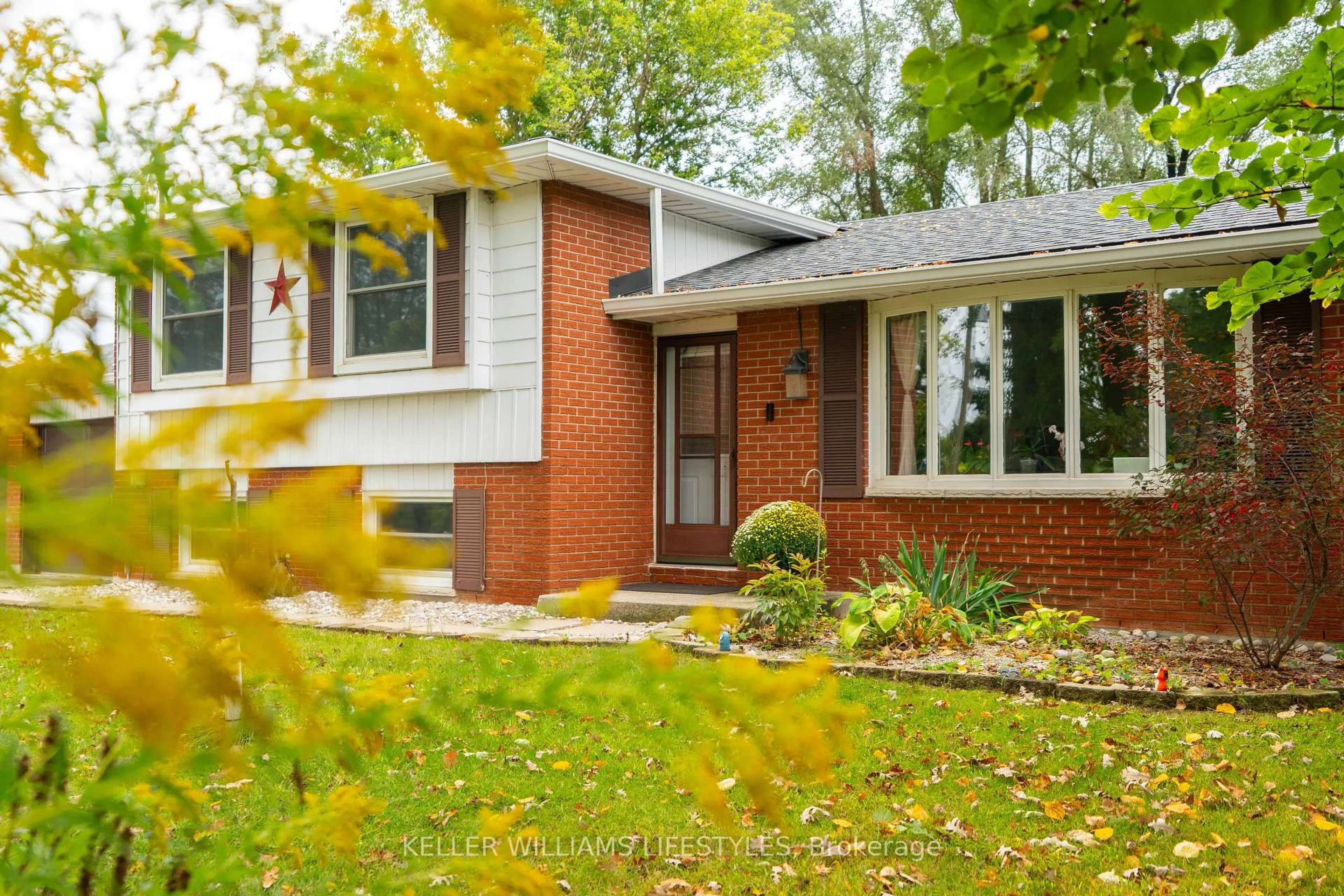 Home with brick exterior material, street for 8749 Longwoods Rd, Strathroy-Caradoc Ontario N0L 1W0