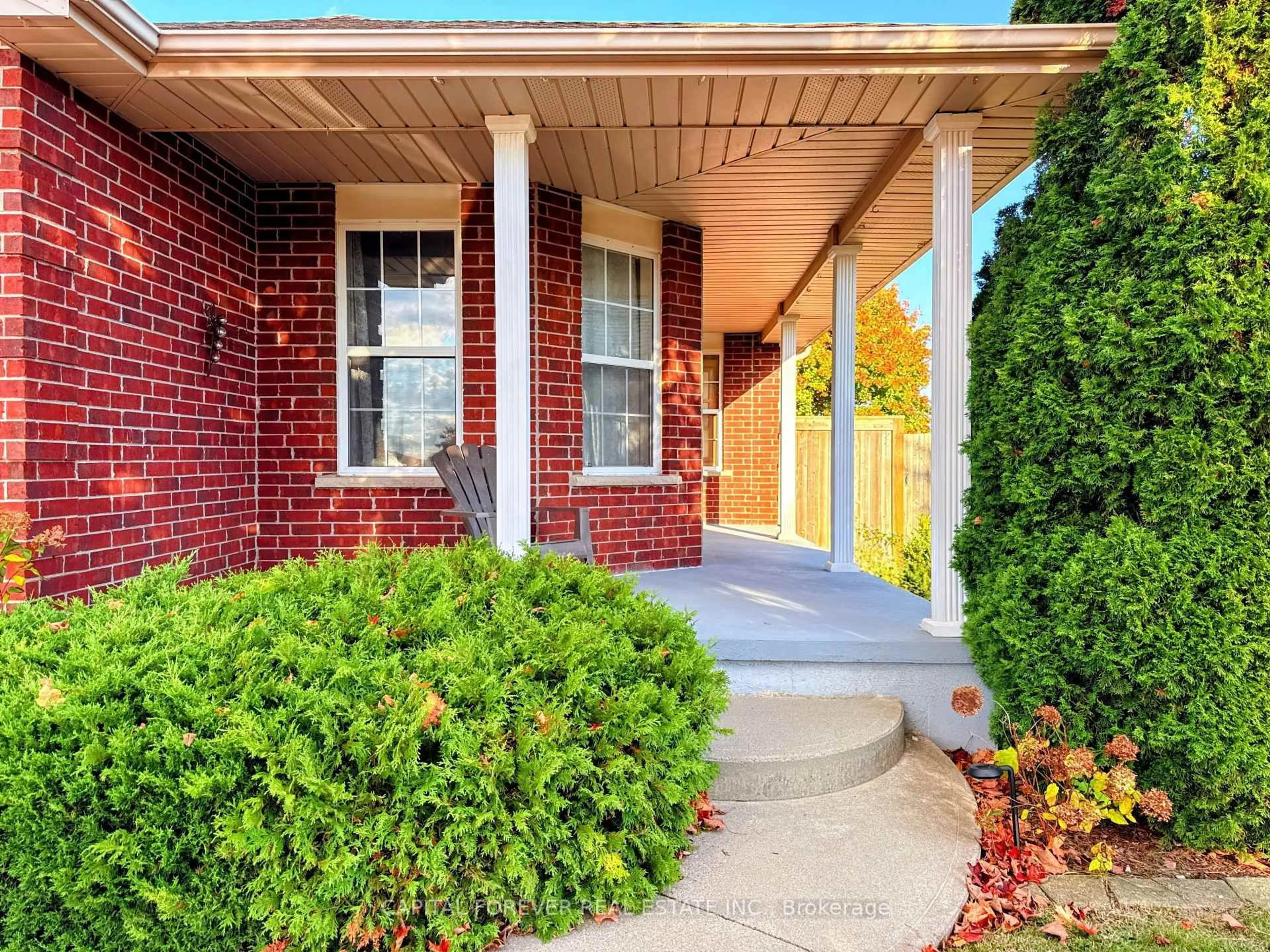 Home with brick exterior material, street for 42 Dogwood Dr, Tillsonburg Ontario N4G 5S7