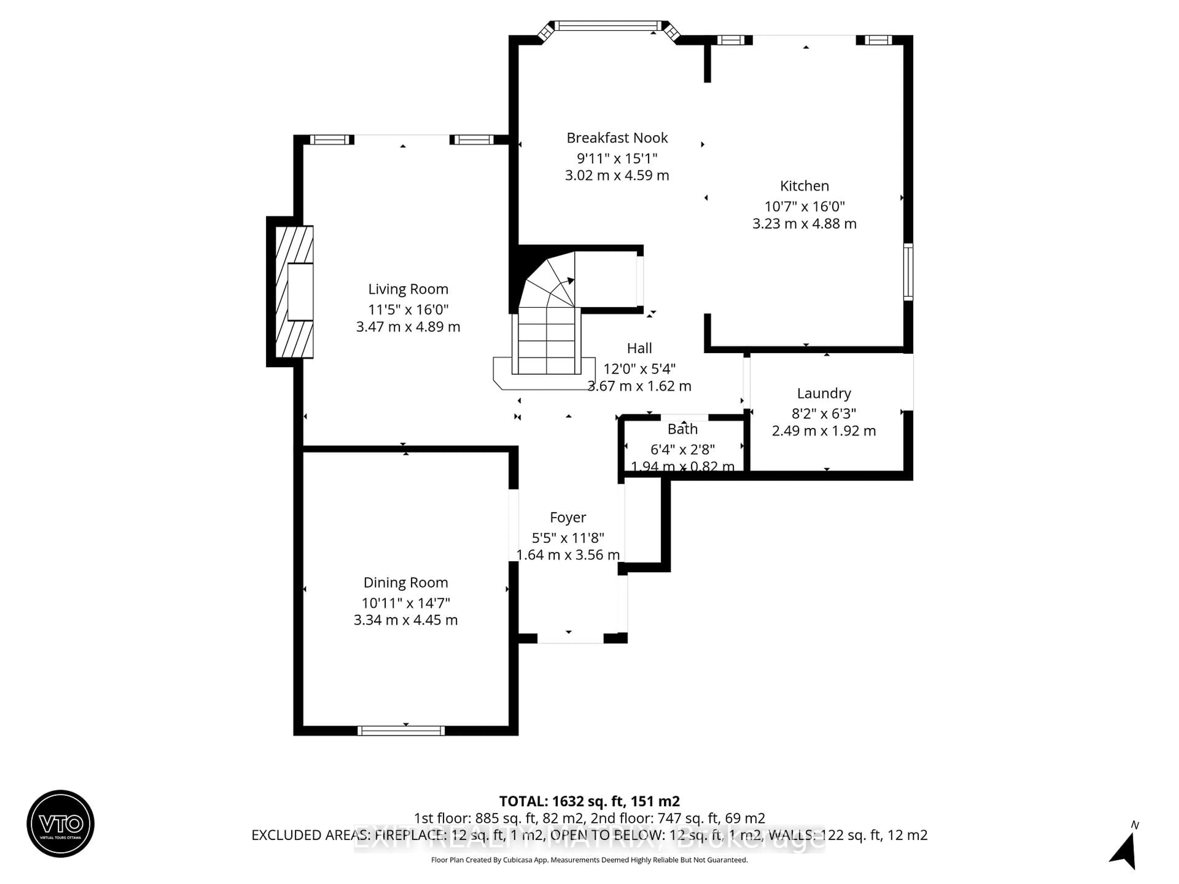 Floor plan for 19 Mclennan Way, Kanata Ontario K2L 2N1