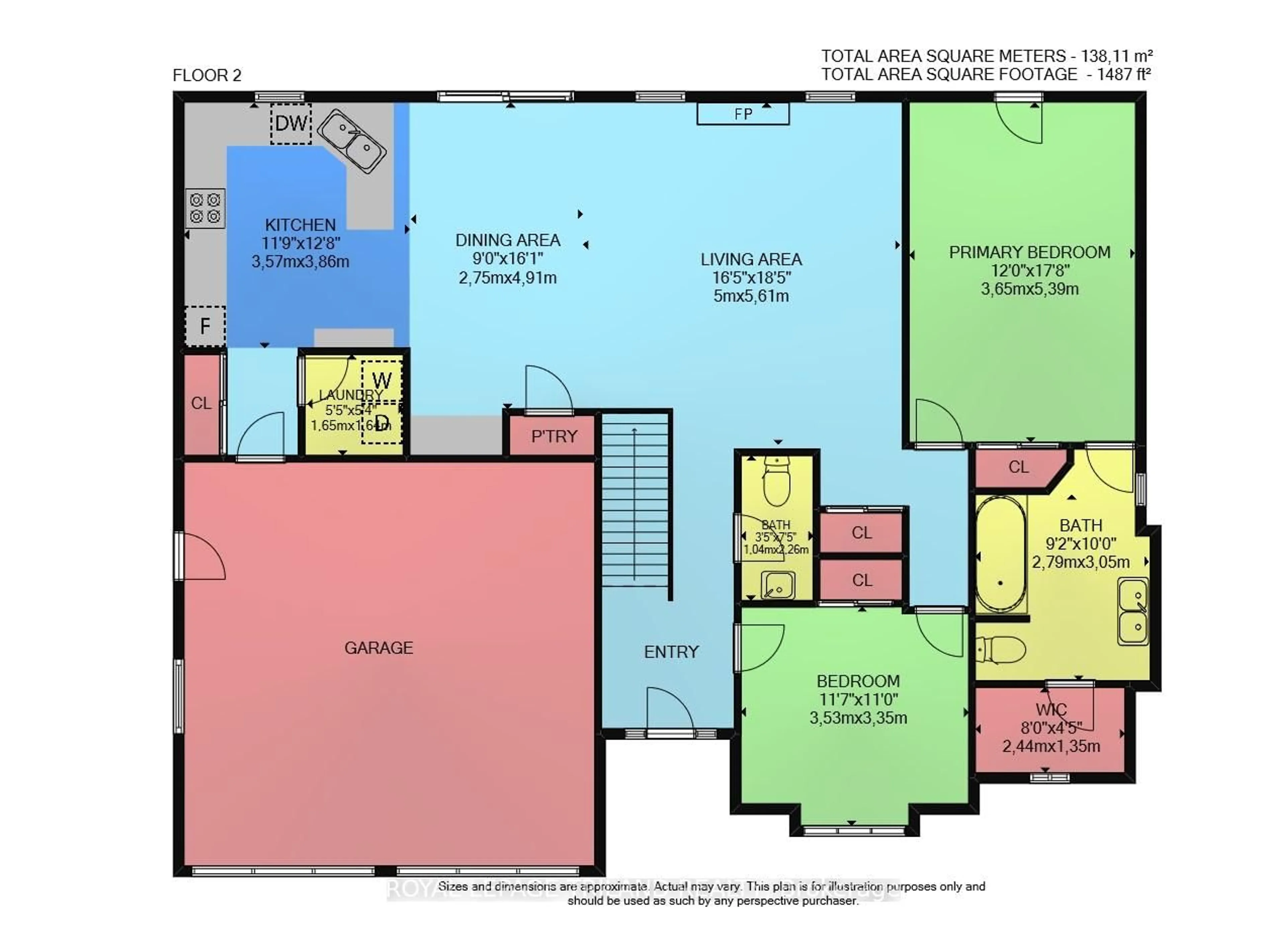 Floor plan for 36 Thorman Terr, St. Thomas Ontario N5P 4H9