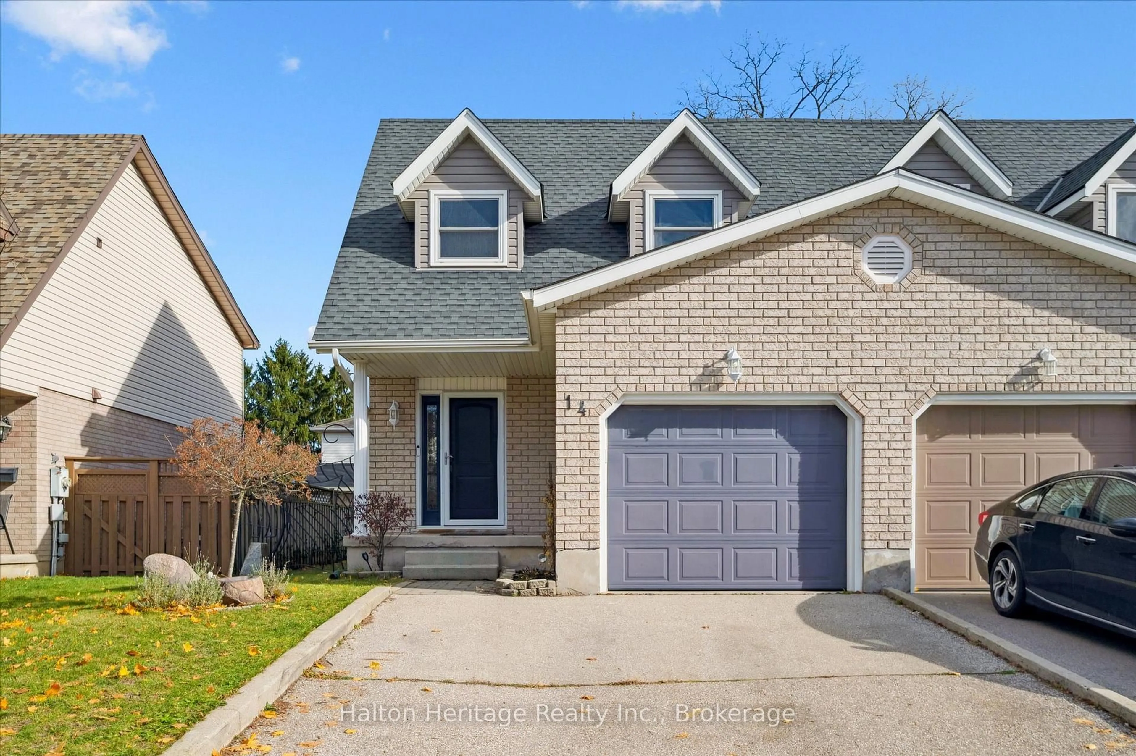 Home with brick exterior material, street for 14 Lisbon Pines Dr, Cambridge Ontario N1R 7Z8