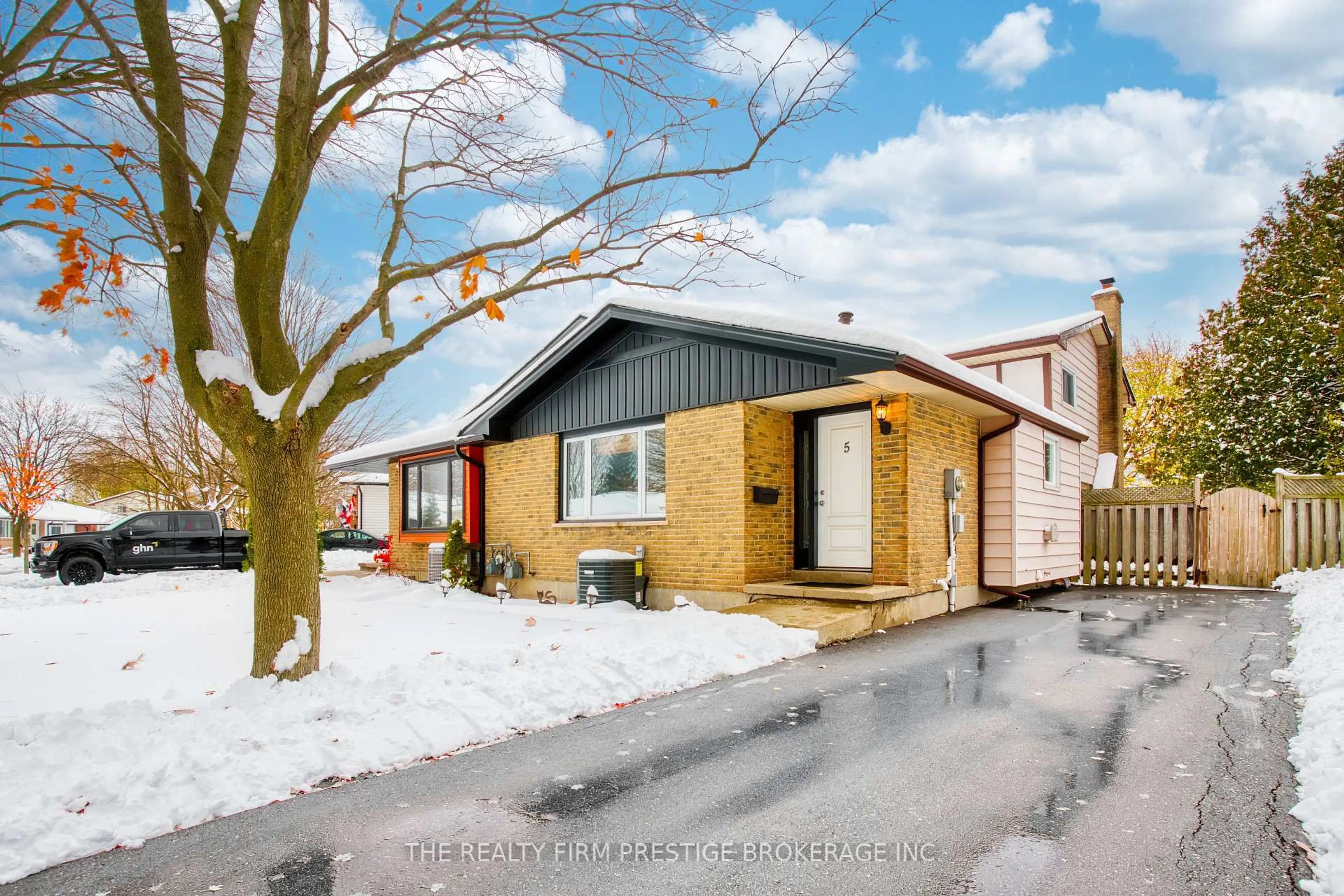 Home with brick exterior material, street for 5 Sasha Cres, London South Ontario N6E 2M4