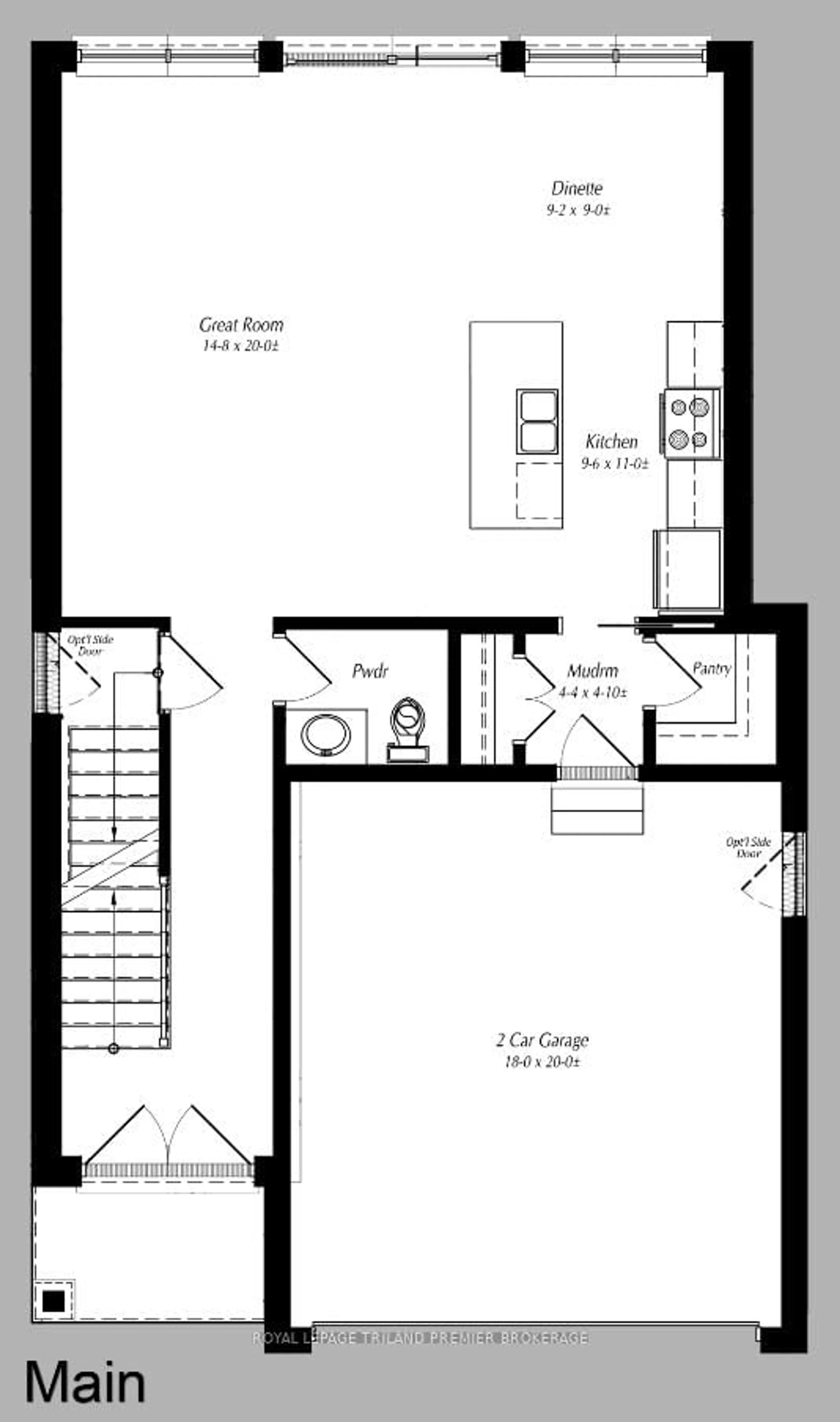 Floor plan for 270 HESSELMAN Cres, London South Ontario N6M 0K3