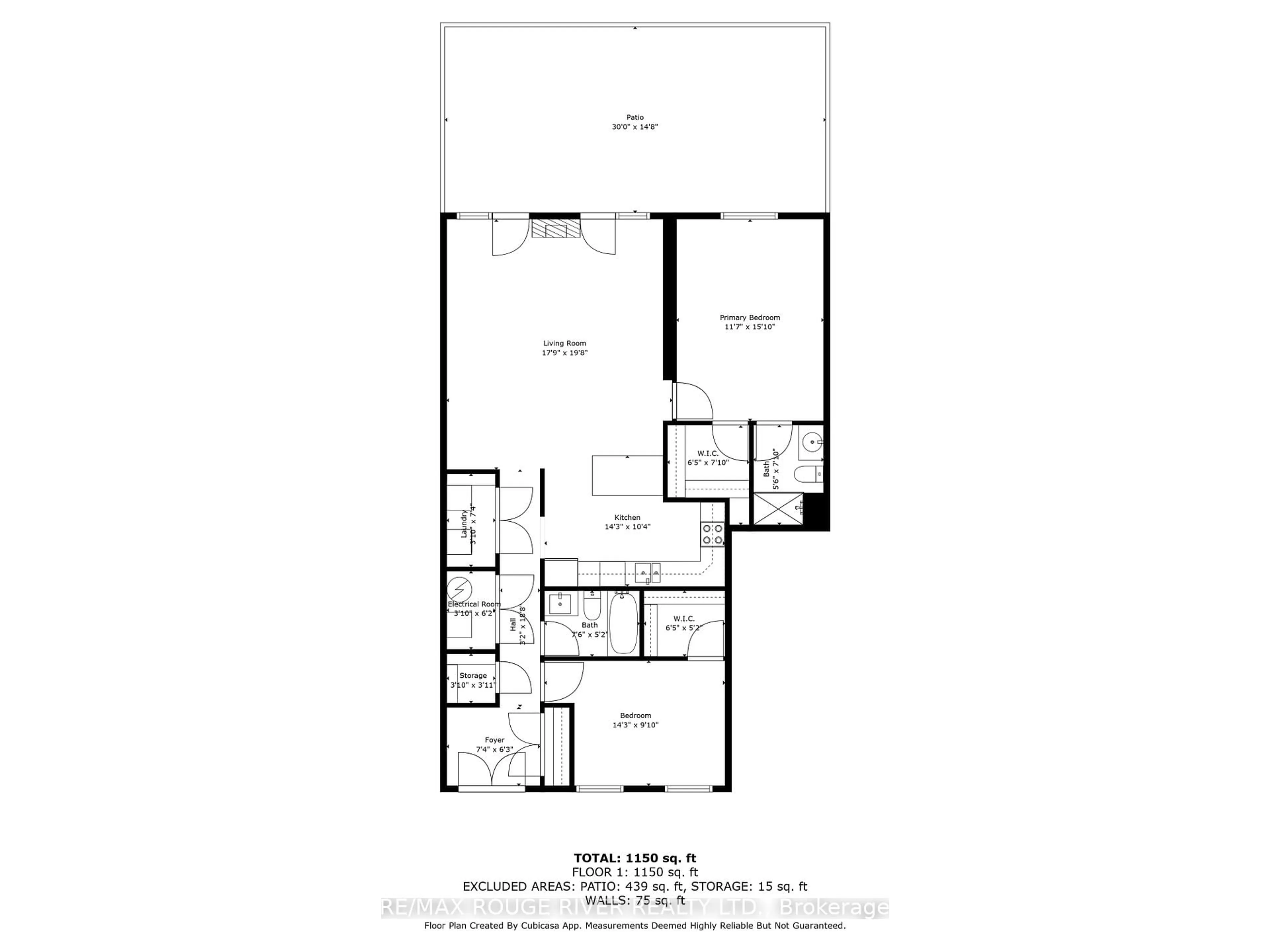 Floor plan for 96 MARIA'S Quay, Cobourg Ontario K9A 5R6