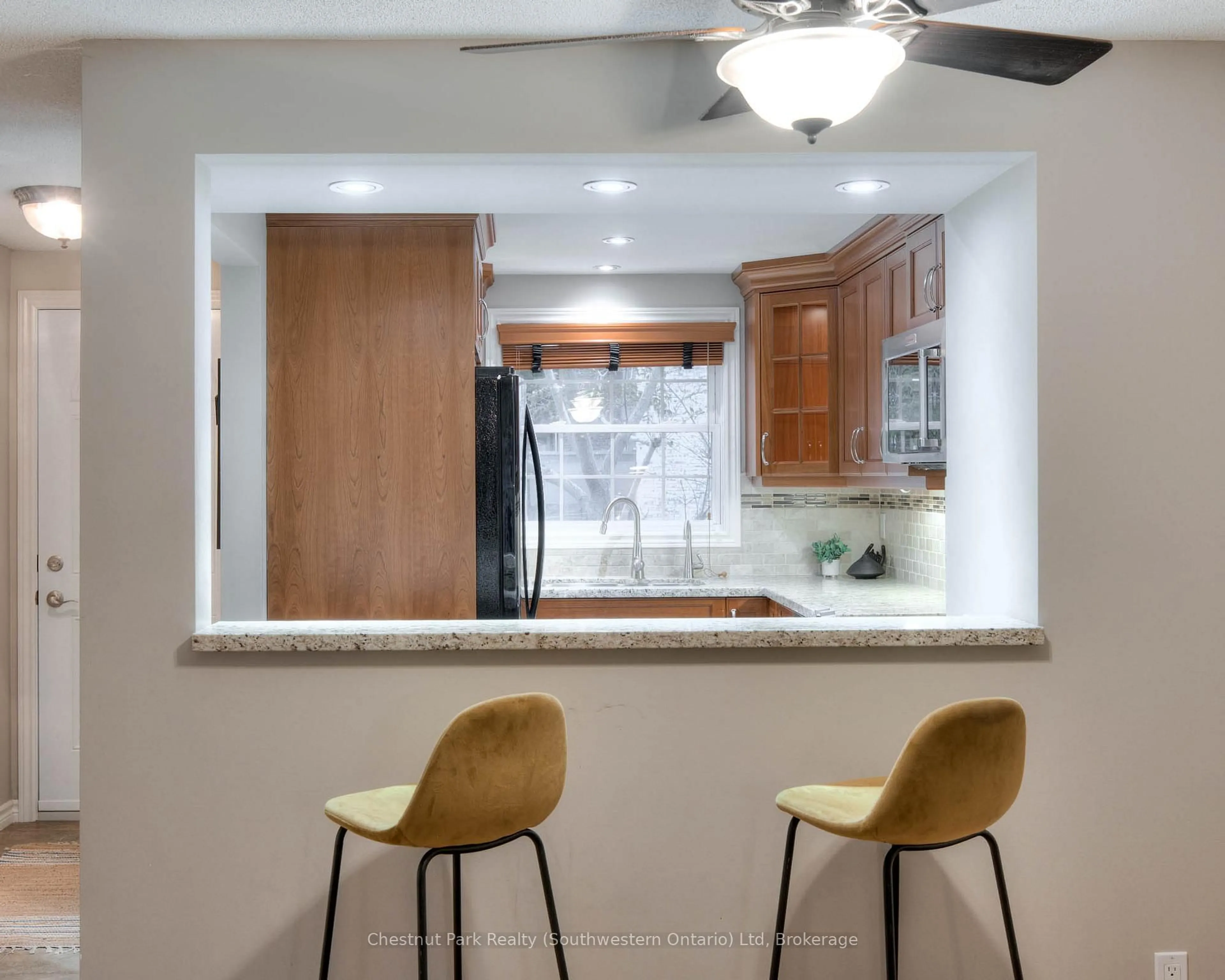 Contemporary kitchen, ceramic/tile floor for 383 EDINBURGH Rd #30, Guelph Ontario N1G 2K7