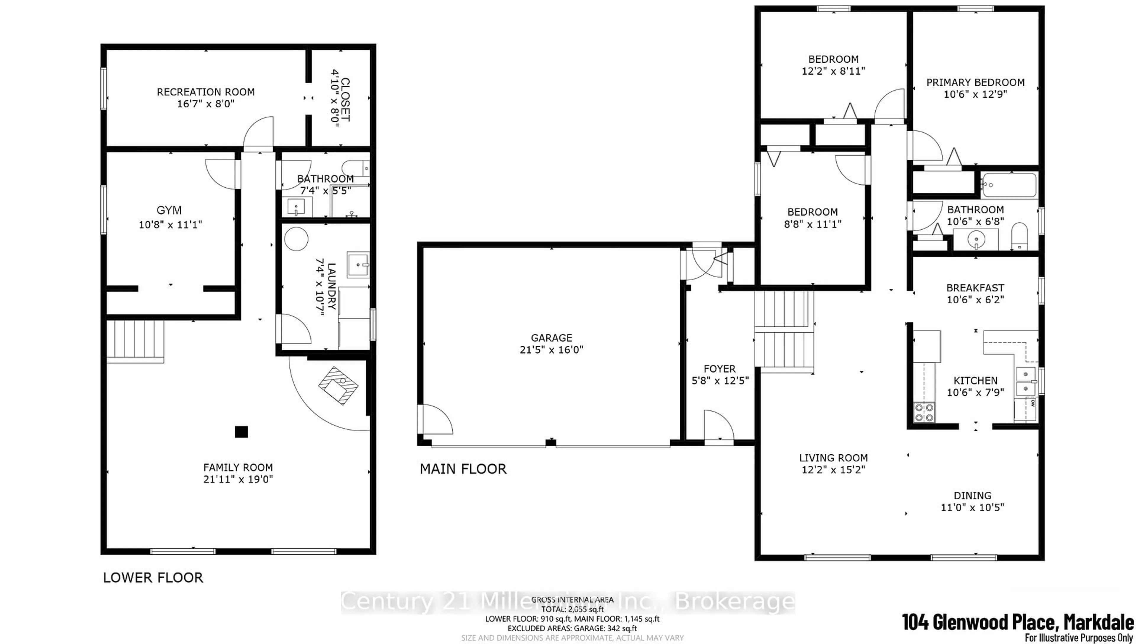 Floor plan for 104 Glenwood Pl, West Grey Ontario N0C 1H0