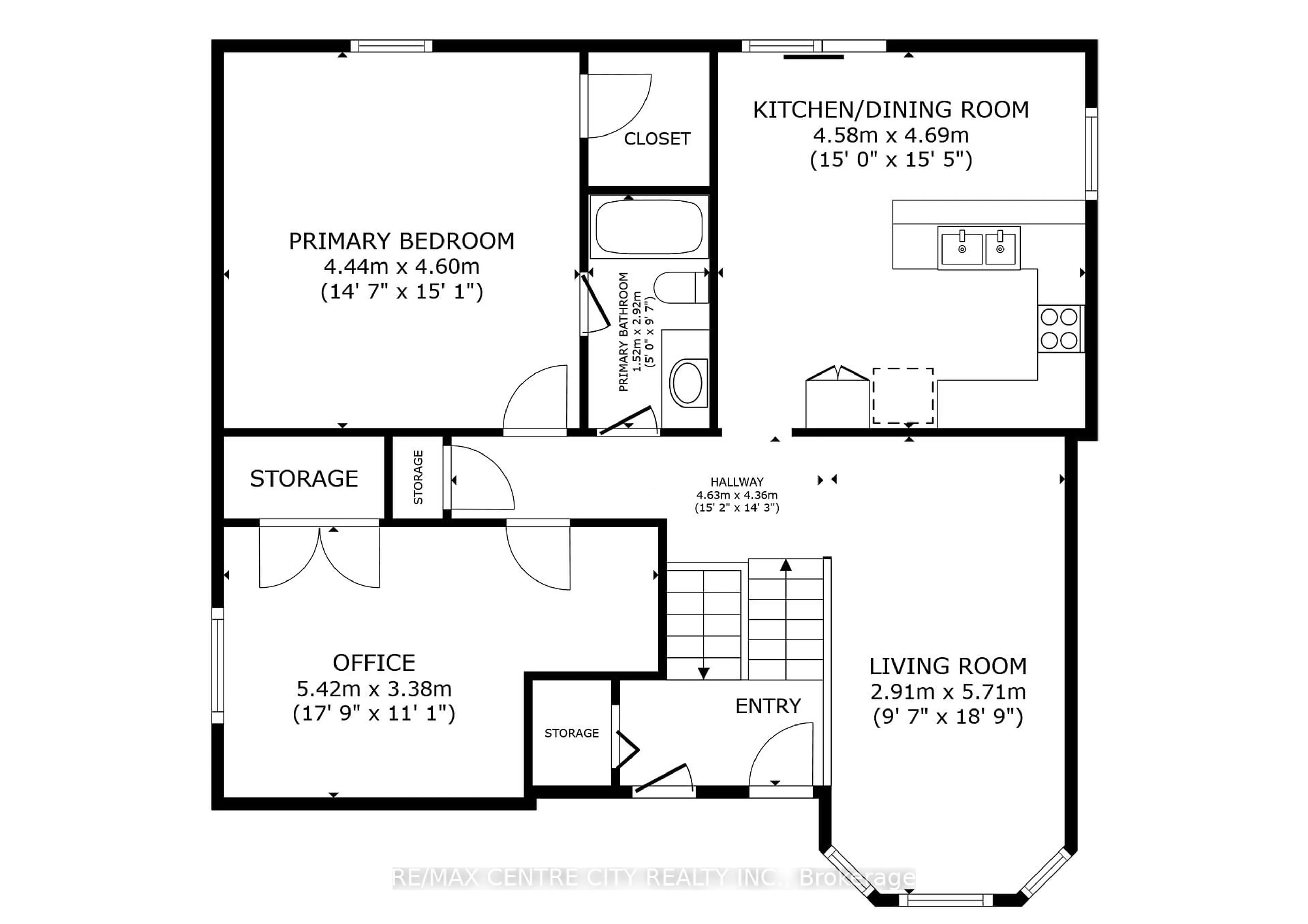 Floor plan for 495 Riverview Dr, Strathroy-Caradoc Ontario N7G 4B3